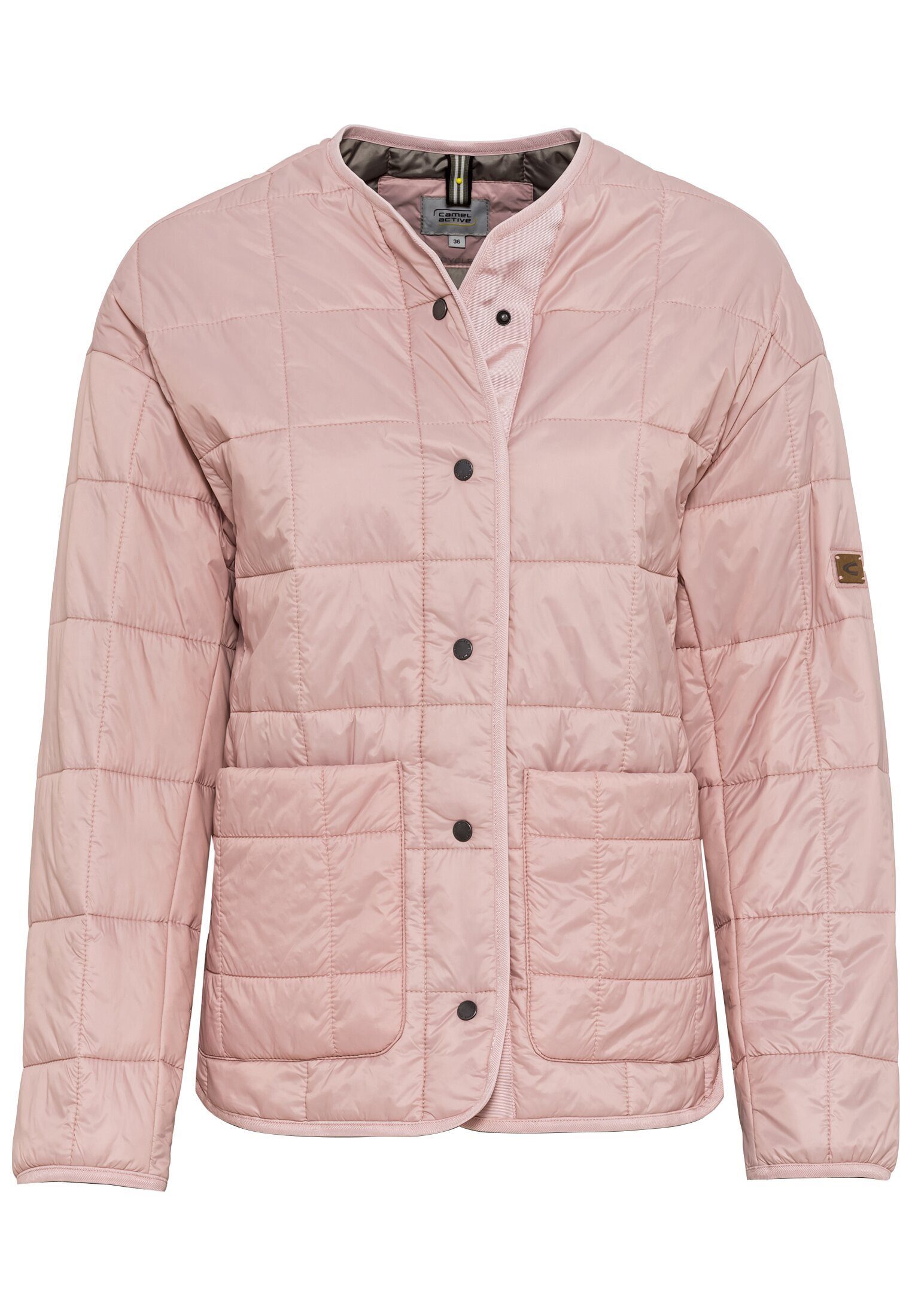 Polyester recyceltem Outdoorjacke Rosa aus active camel