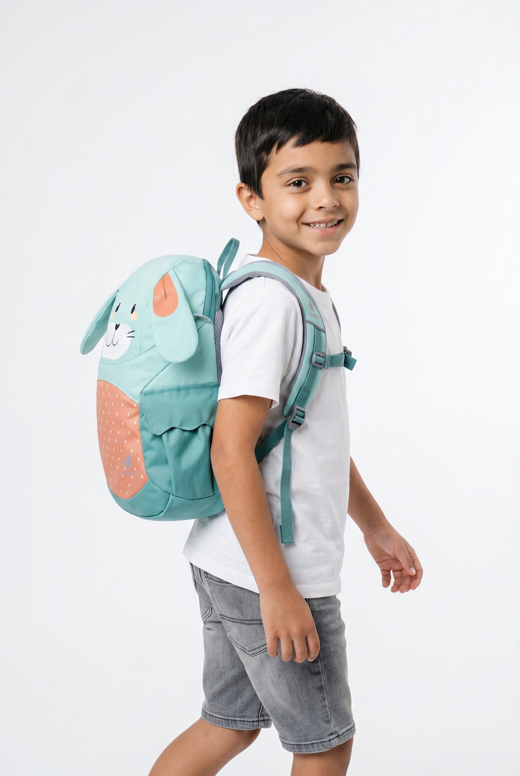 deuter Kinderrucksack KIKKI, kindergartengeeignetes Format, 8 Liter Volumen, sportlicher Stil