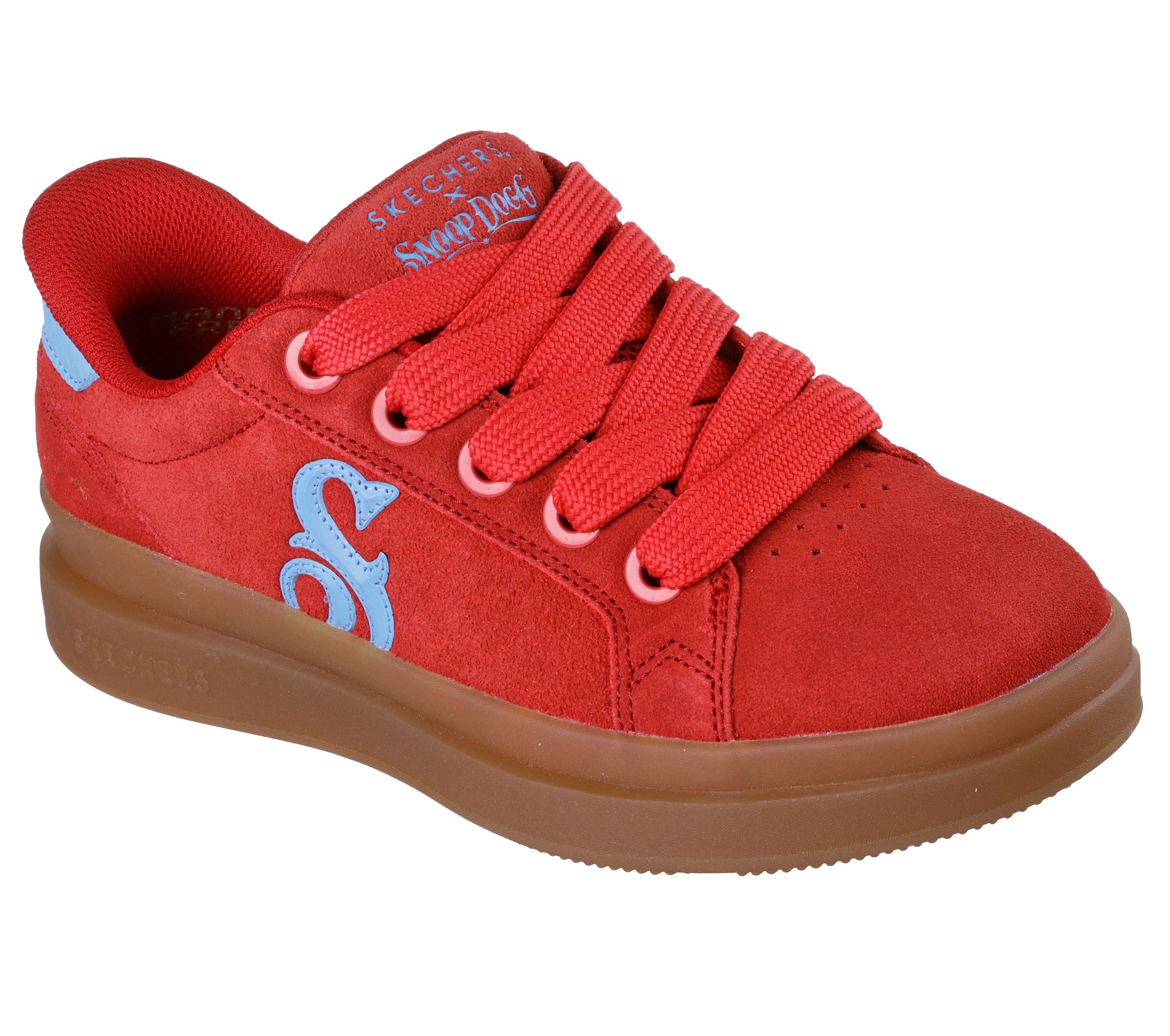 Skechers COURTSIDE-CALI GIRLZ Sneaker Basket-Sneaker, Schnürschuh mit Slip-Ins Funktion
