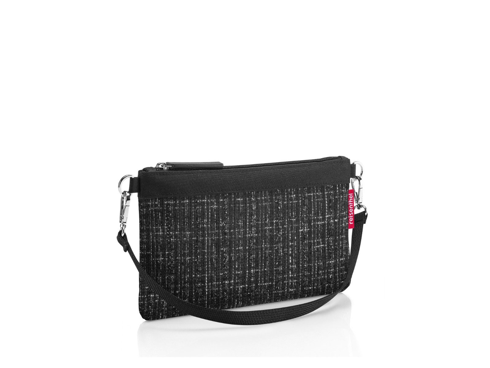 REISENTHEL® Umhängetasche mini pouch bouclé black – Bild 3 von 5