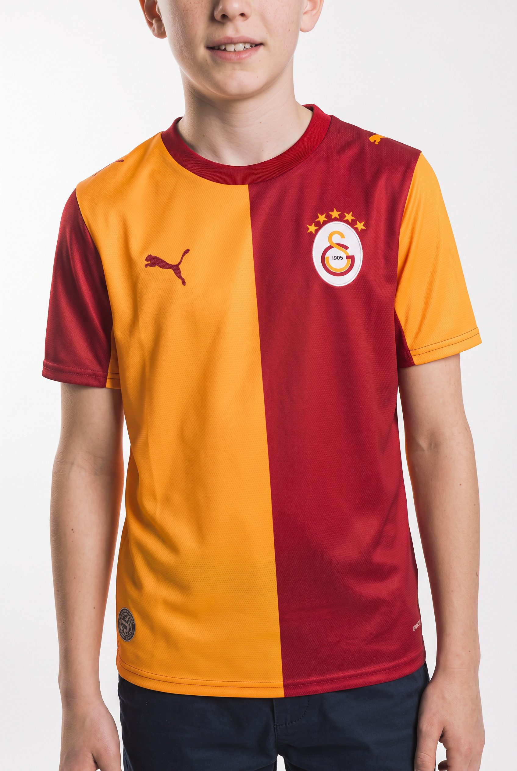 PUMA Fußballtrikot GSK HOME JERSEY REPLICA JR für Kinder, für sportliche Aktivitäten, leichtes Tragegefühl