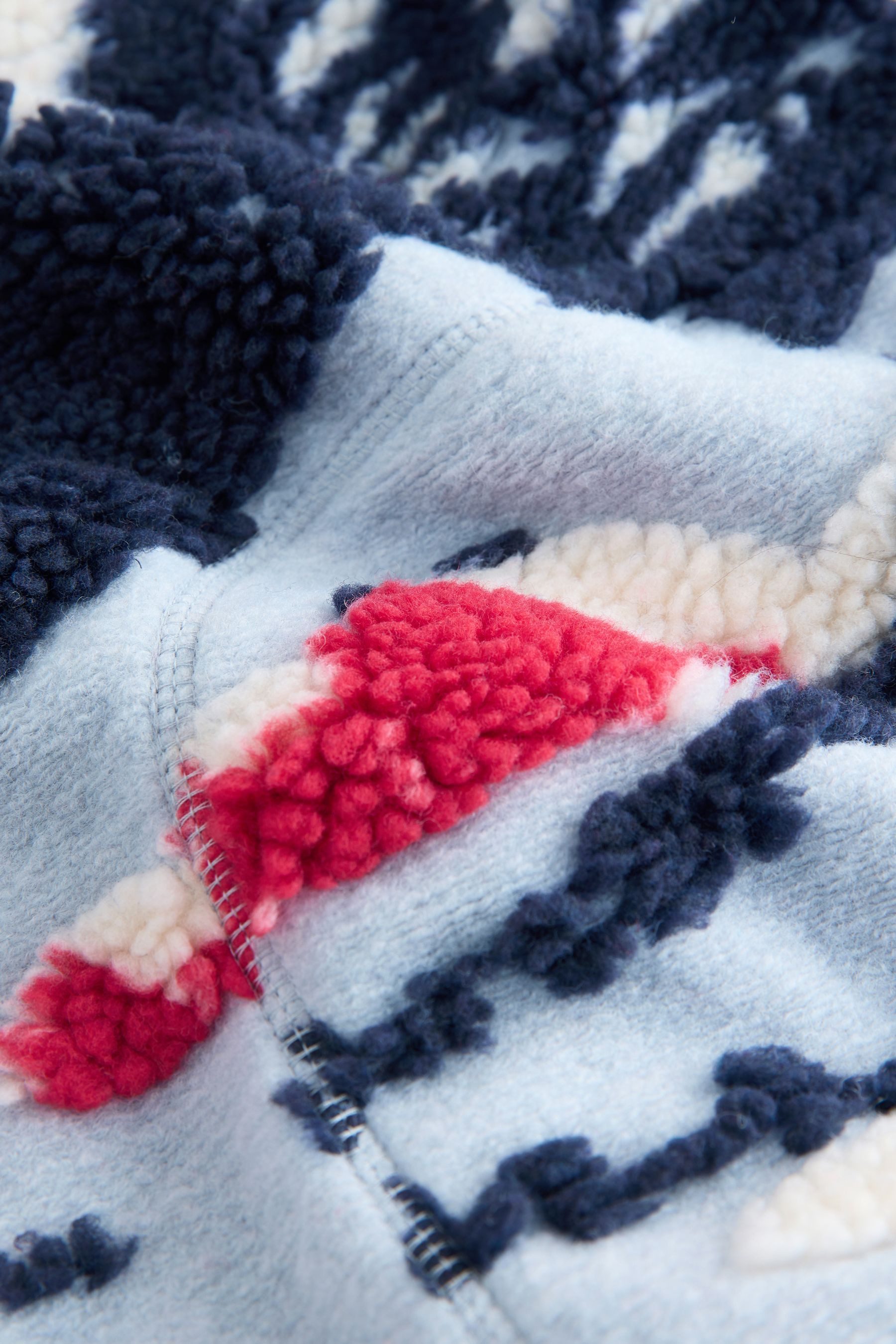 Next Fleecejacke Teddy-Borgoberteil mit 1/4-Reißverschluss (1-St) günstig online kaufen