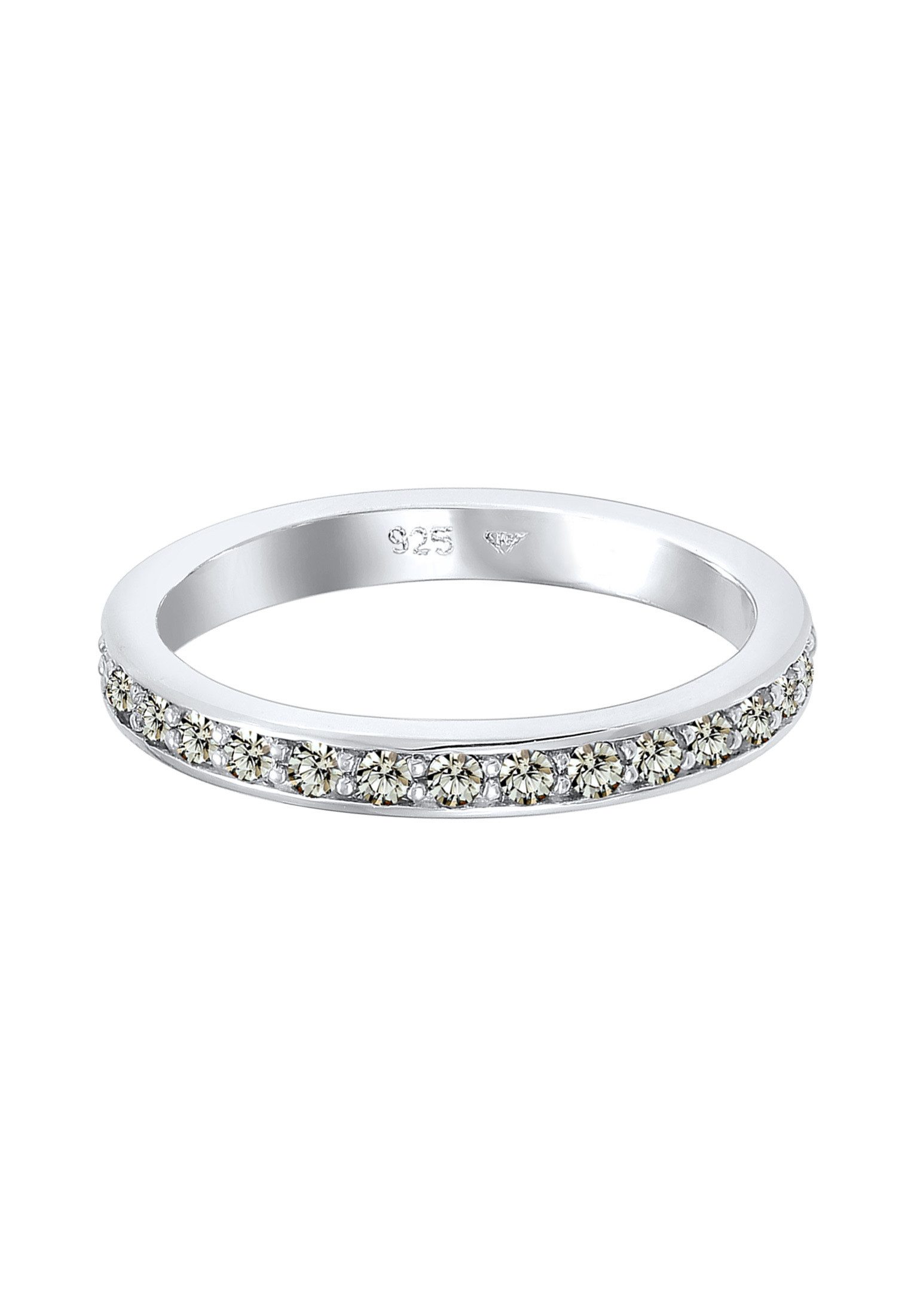 Elli Fingerring Memoire Verlobung Kristalle 925 günstig online kaufen