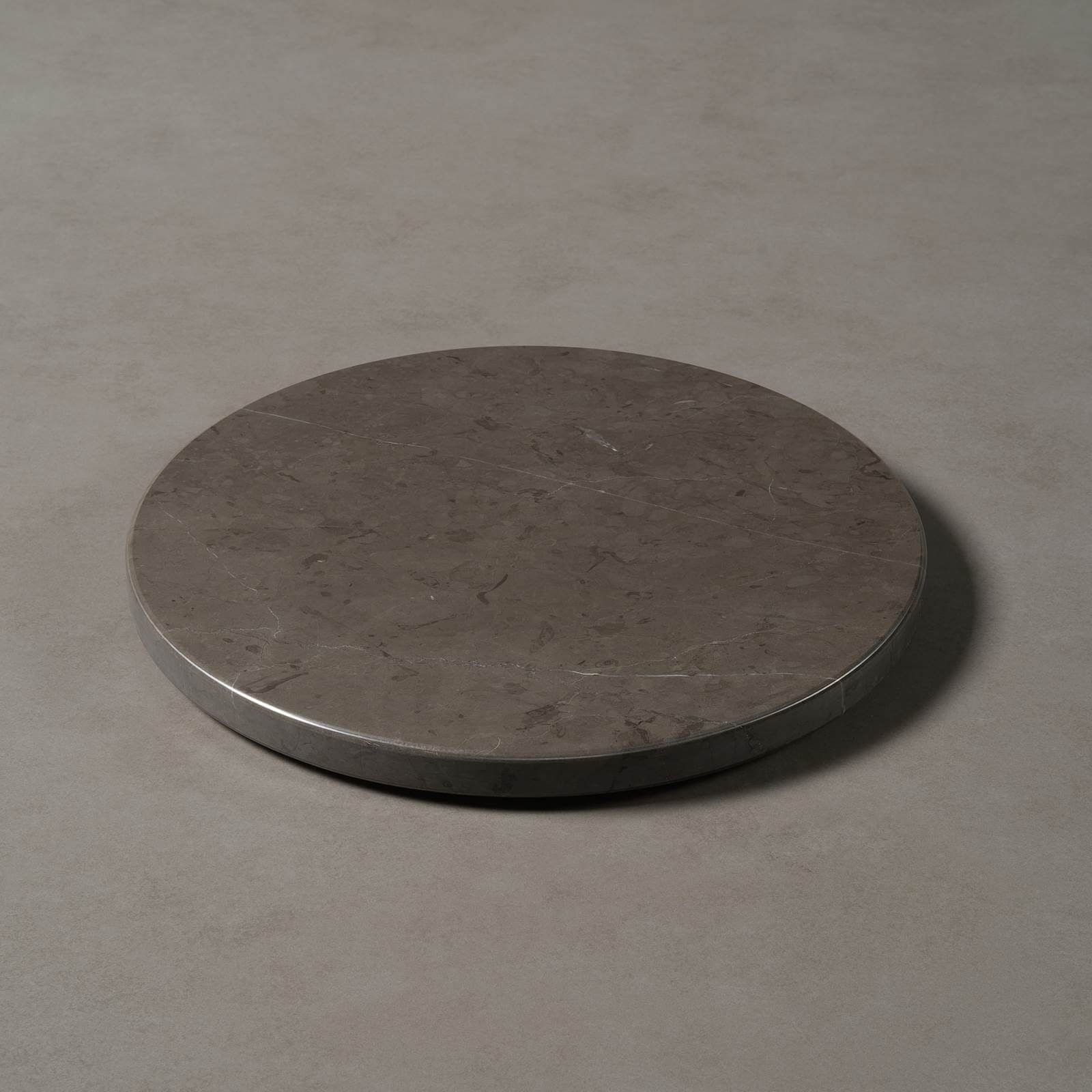MAGNA Atelier Dekotablett CHEFCHAOUEN aus Marmor, Käseplatte rund, Servierplatte, echter Mamor, Ø30x2cm