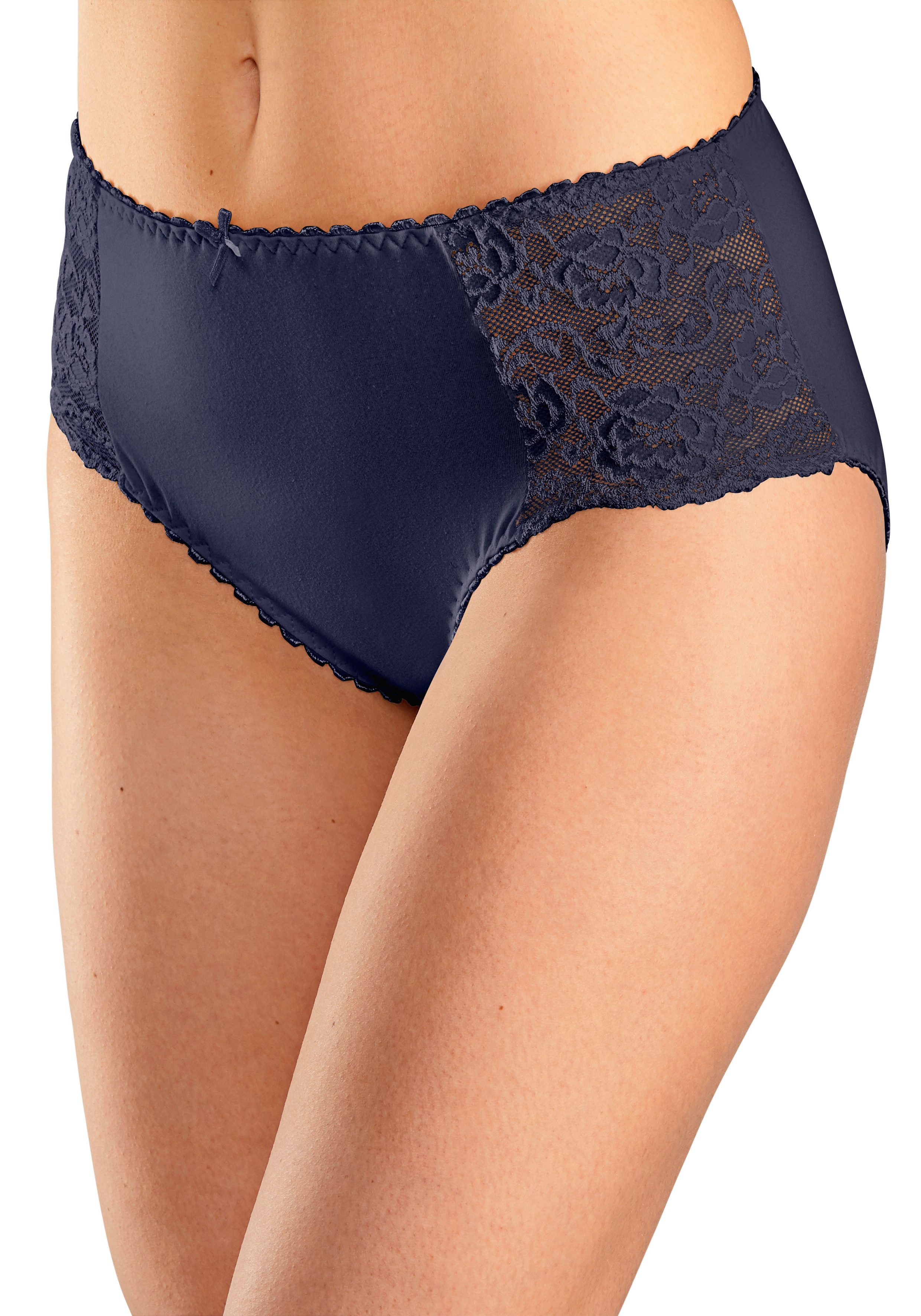 petite fleur by Lascana Hüftslip (3er-Pack) aus elastischer Baumwoll-Qualität – Bild 2 von 5