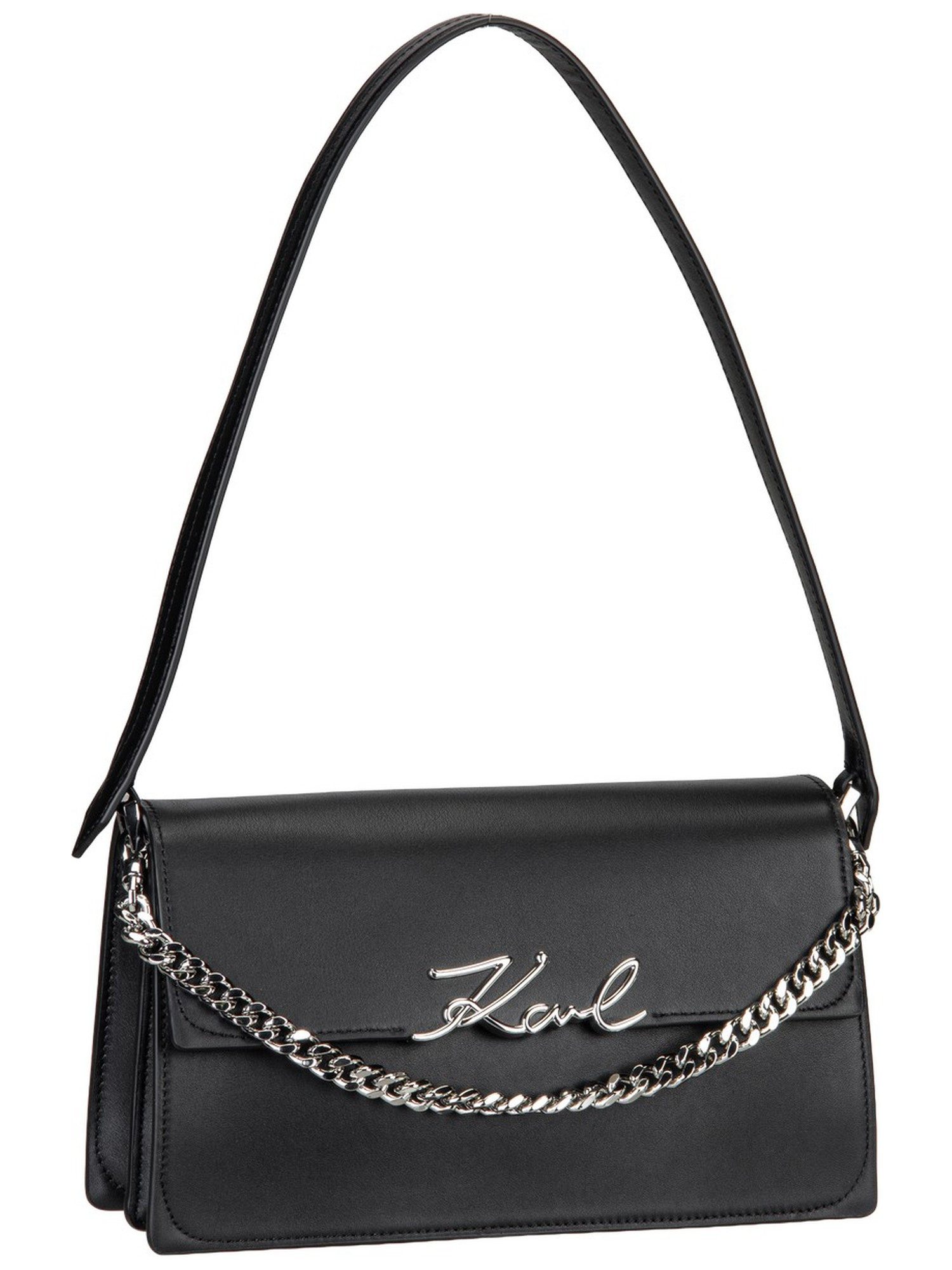 KARL LAGERFELD Handtasche K/Signature Medium Flap Shb, Abendtaschen