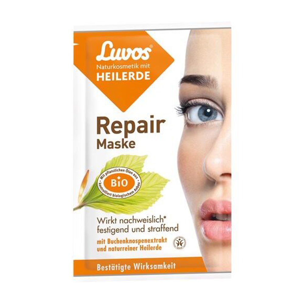 Heilerde-Gesellschaft Luvos Just GmbH & Co. KG Gesichtsmaske LUVOS Heilerde Repair Maske Naturkosmetik, 15 ml