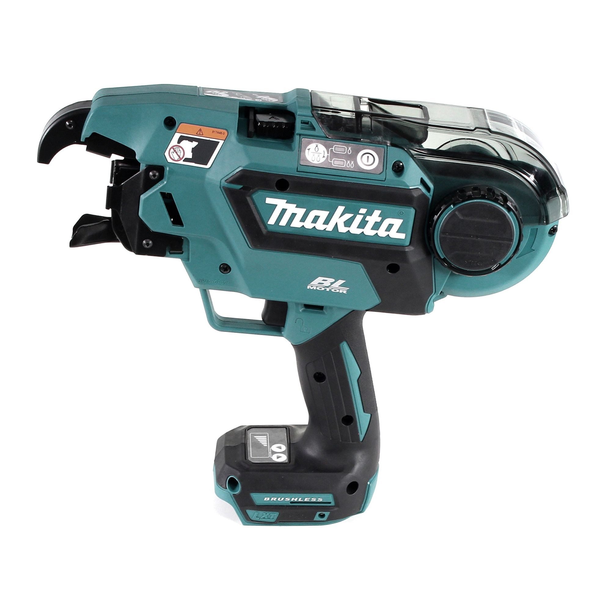 Makita Elektrowerkzeug-Set DTR 180 RTJ Akku Bewehrungsverbinder 18V Brushless mit 2x 5,0 Ah Akku