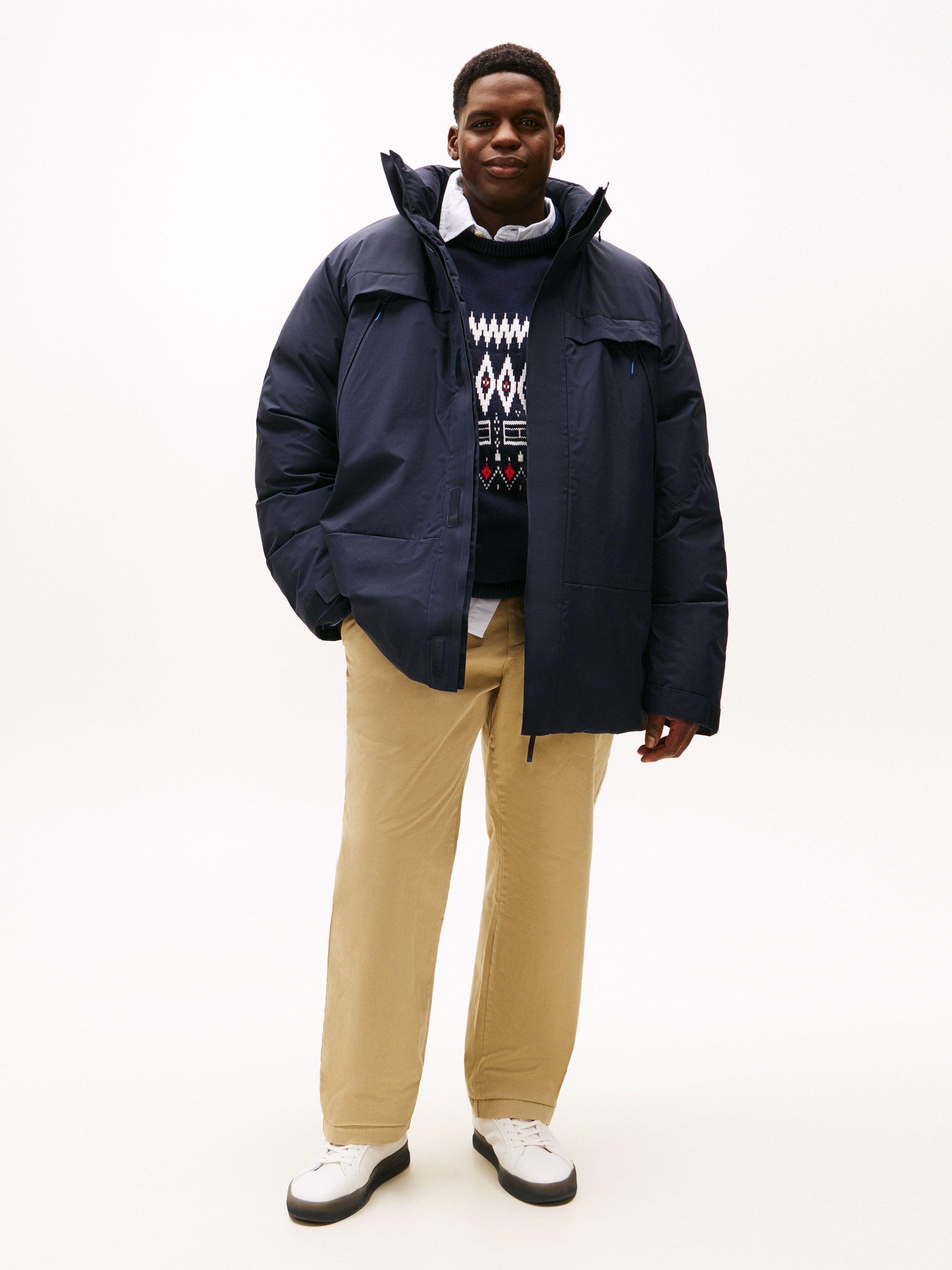 Tommy Hilfiger Big & Tall Funktionsjacke PADDED JACKET Winterjacke, Outdoorjacke, Steppmantel; Große Größen