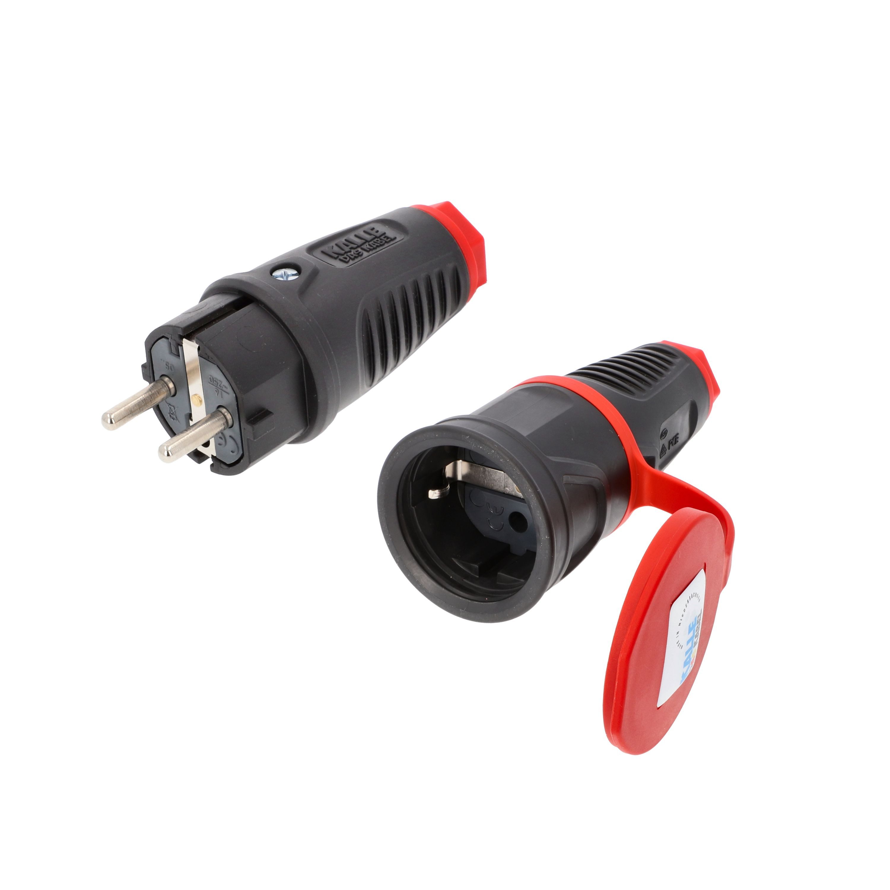 KALLE DAS KABEL Verlängerungskabel KALLE Classic 1,5 mm² 5 m Verlängerungskabel, Schuko 230V (500 cm)