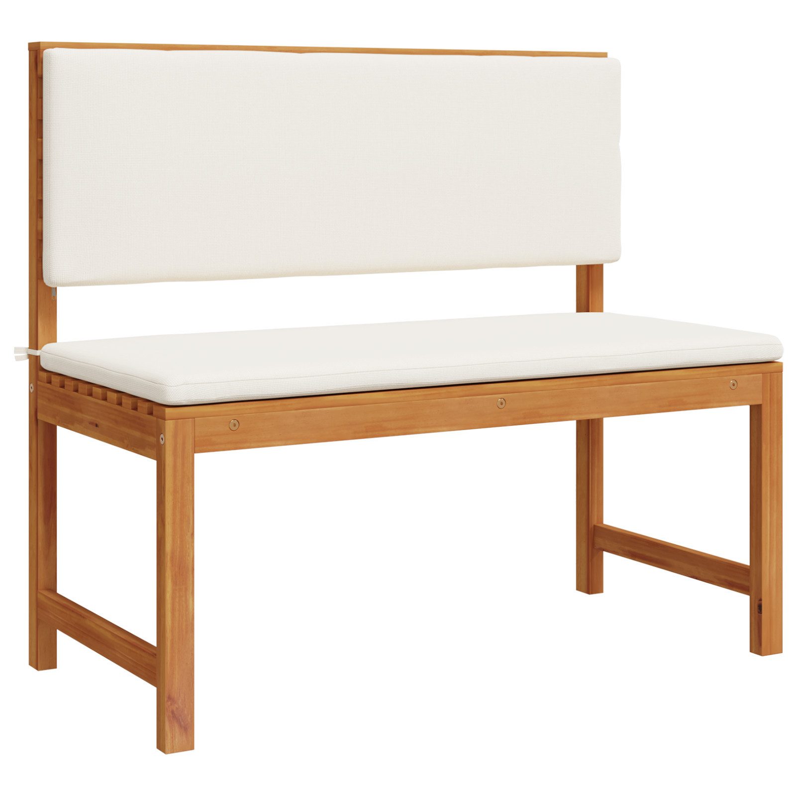 vidaXL Sofaelement Gartenbank mit Kissen 100x50x91 günstig online kaufen