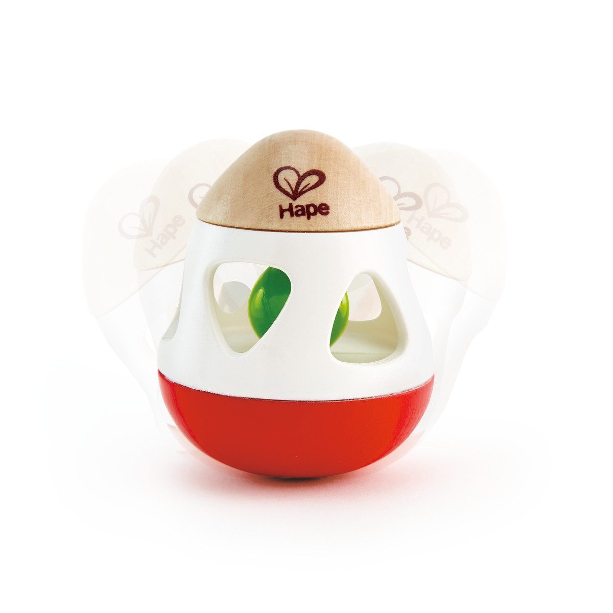 Toynamics Europe Spielzeug-Musikinstrument Babyrassel mit Glocke
