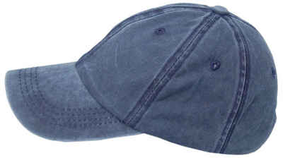Cool4 Schirmmütze Basecap Jeans Vintage stonewashed Verstellbar