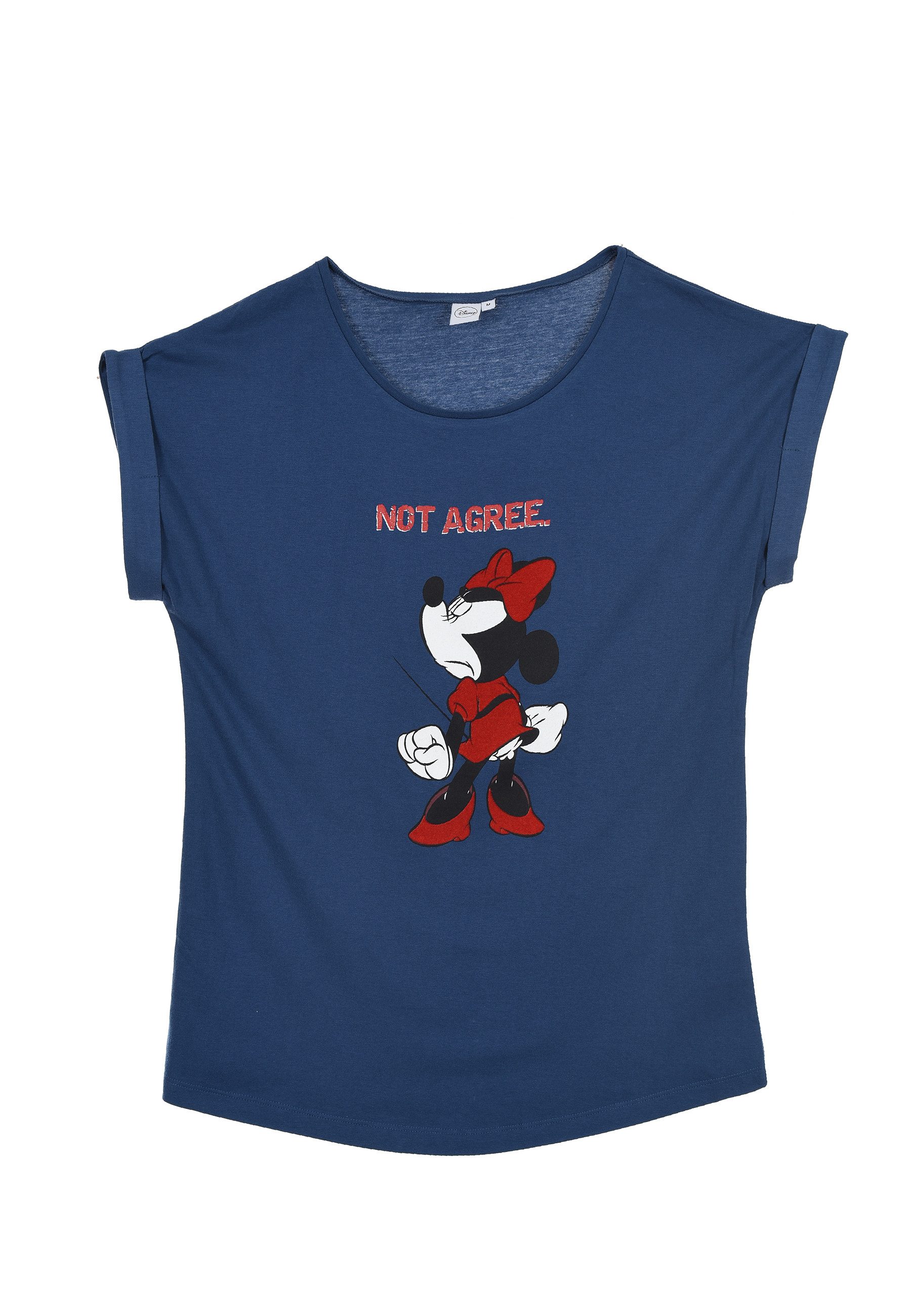 Disney Minnie Mouse T-Shirt T-Shirt Damen Oberteil