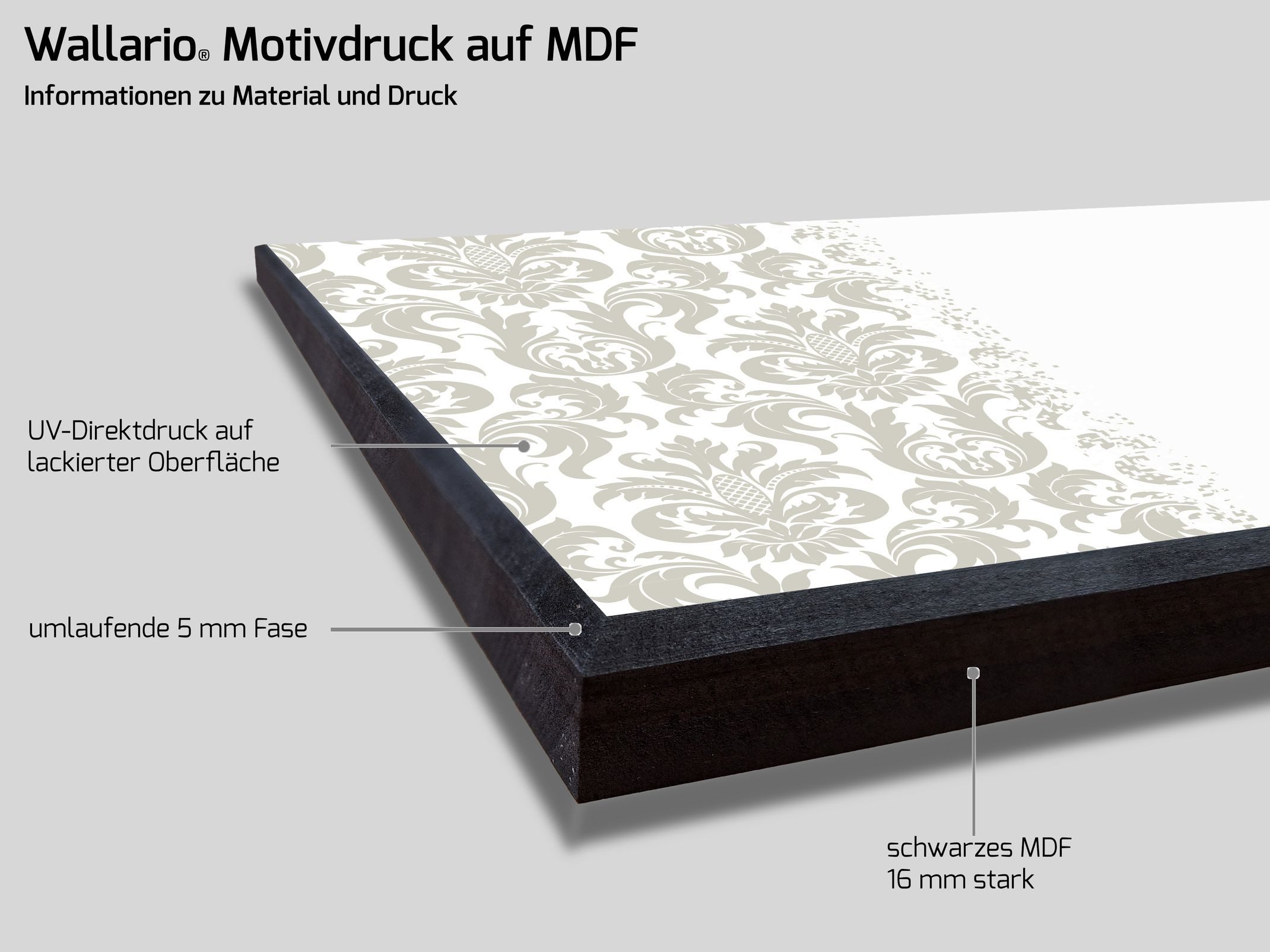 Wallario Garderobenpaneel Lebensbaum Skulptur (1-teilig, inkl. Haken und Befestigung), 80x40cmHolz – Bild 4 von 4