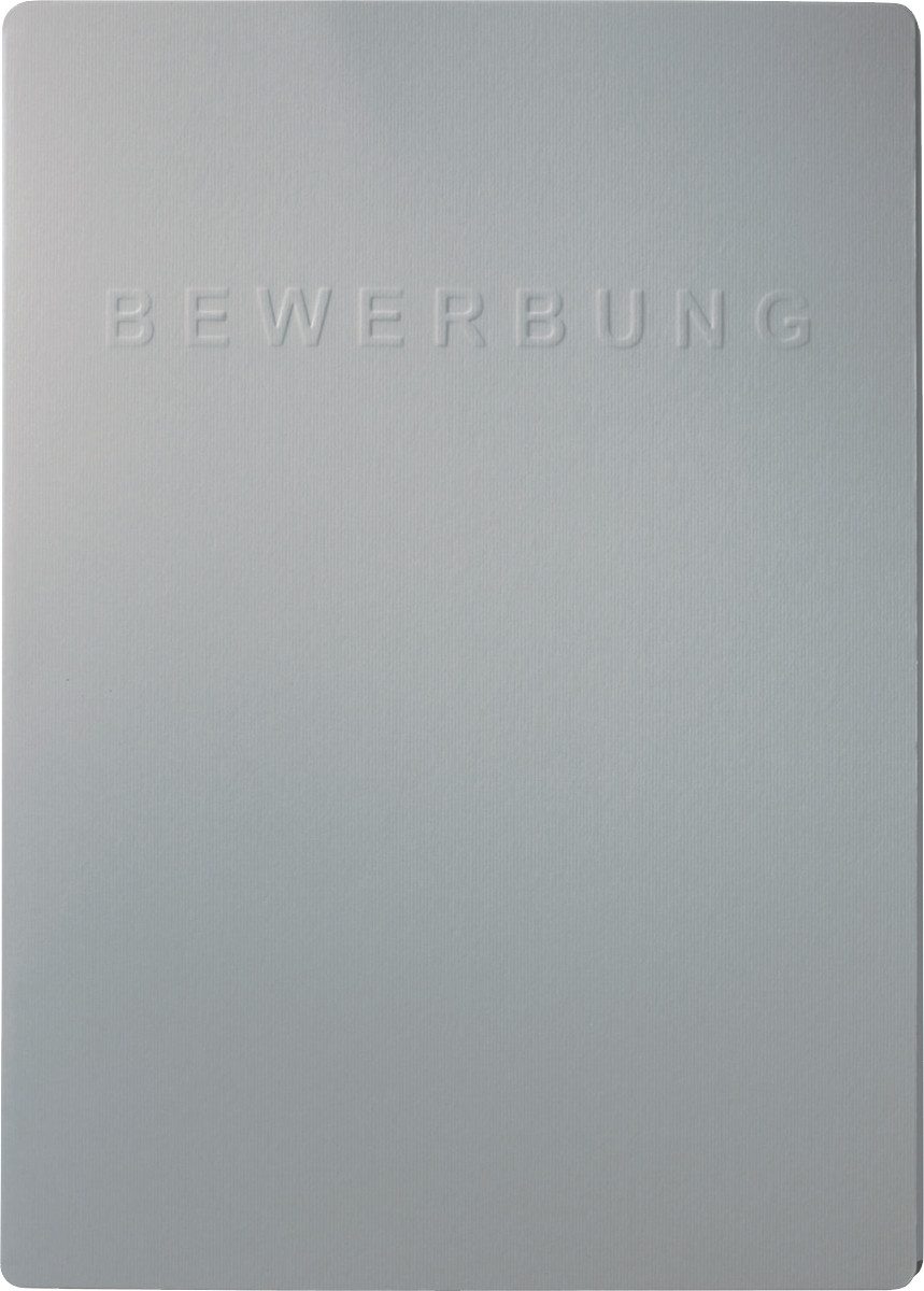 Bewerbungsmappe Bewerbungsmappe Shift 3-teilig Premium-Karton ivory