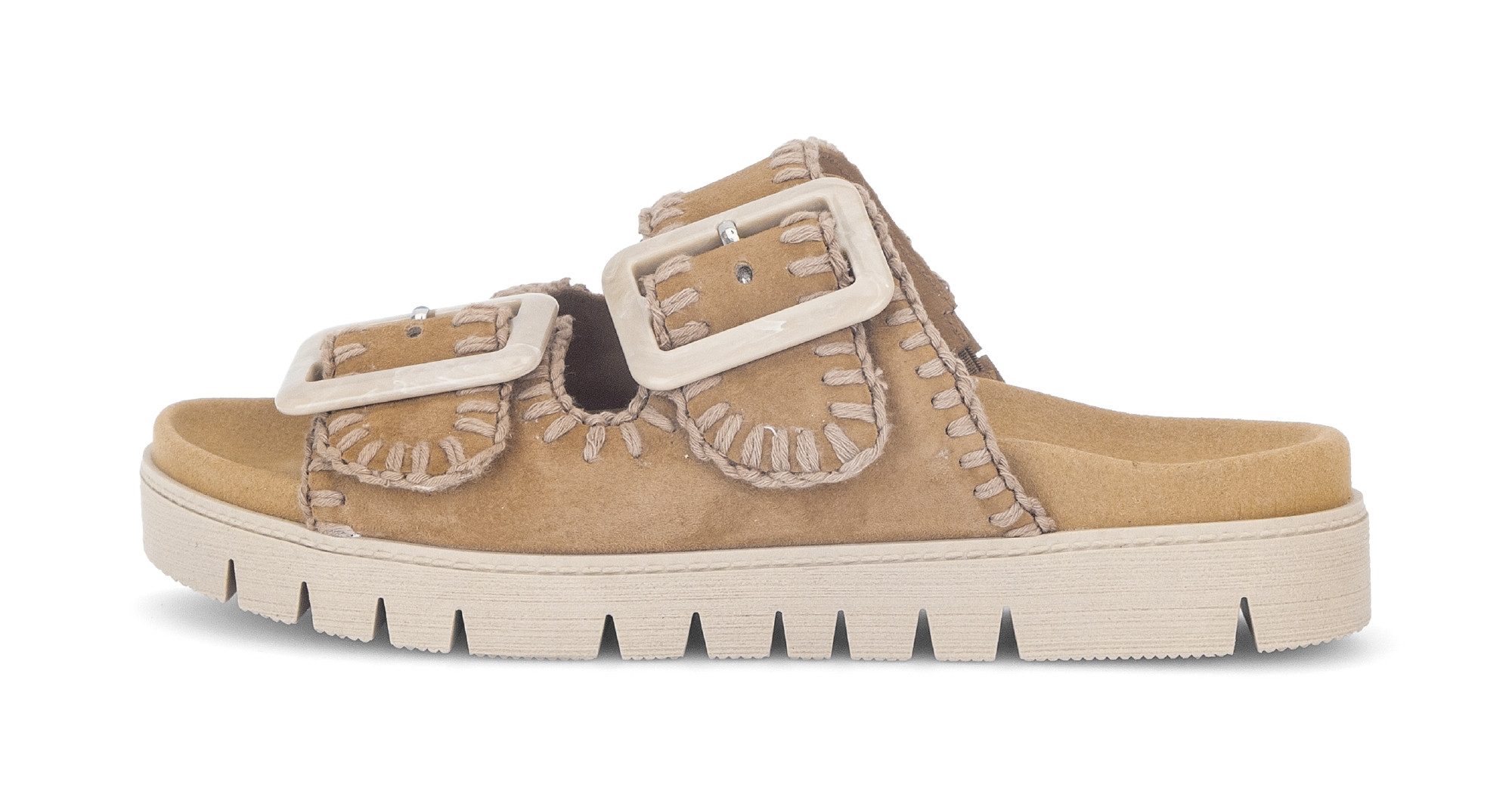 Gabor Pantolette, Sommmerschuh, Schlüpfschuh mit Plateauabsatz