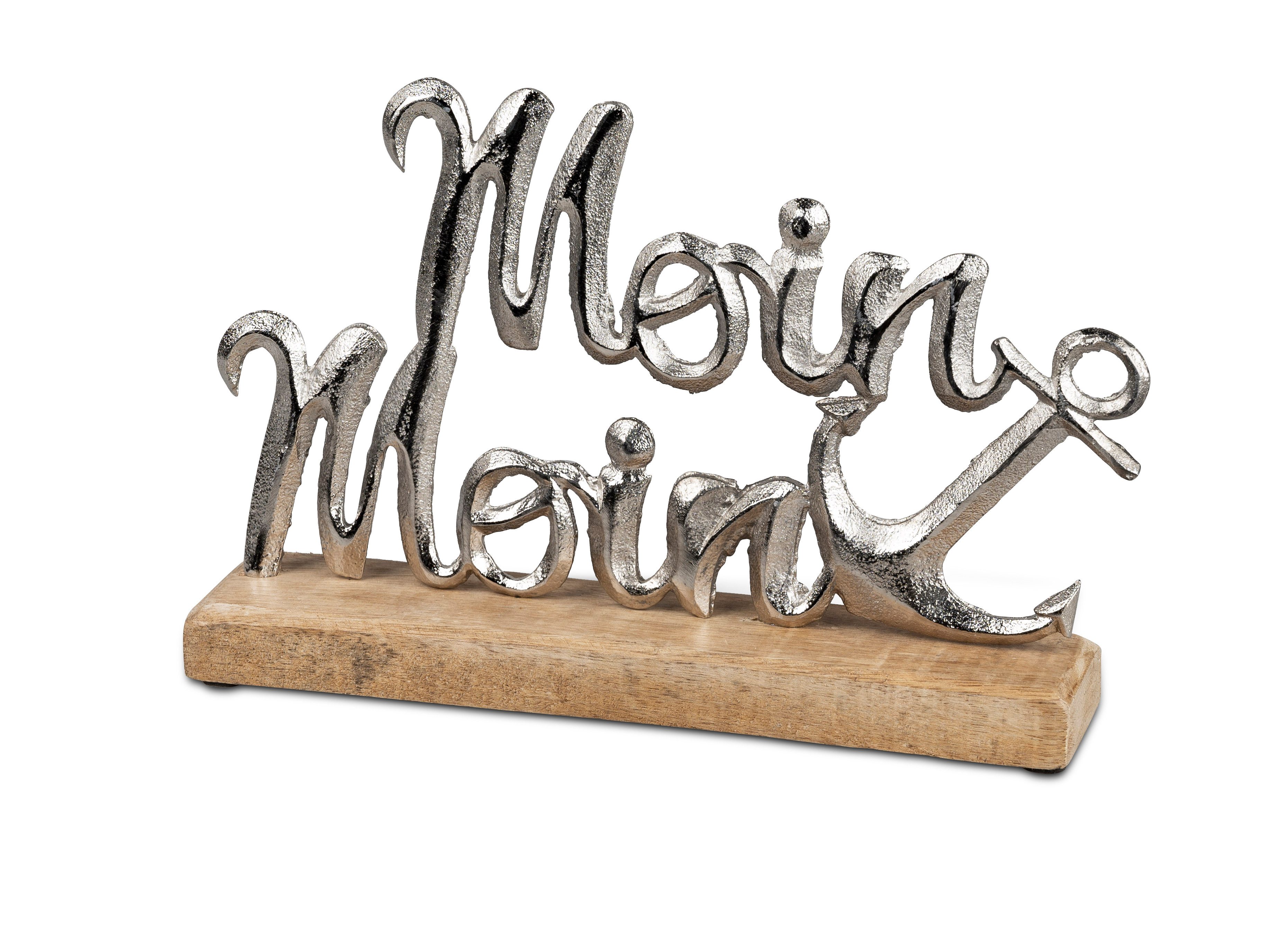 formano Skulptur Maritim, Farbe: Silber, Motiv: Anker