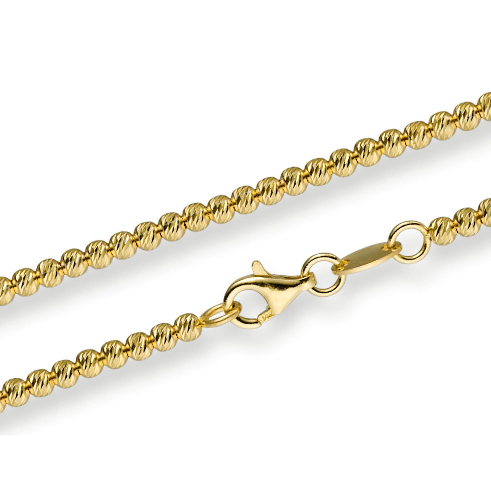 HOPLO Goldkette Goldkette Kugelkette Armkette 2,2 günstig online kaufen