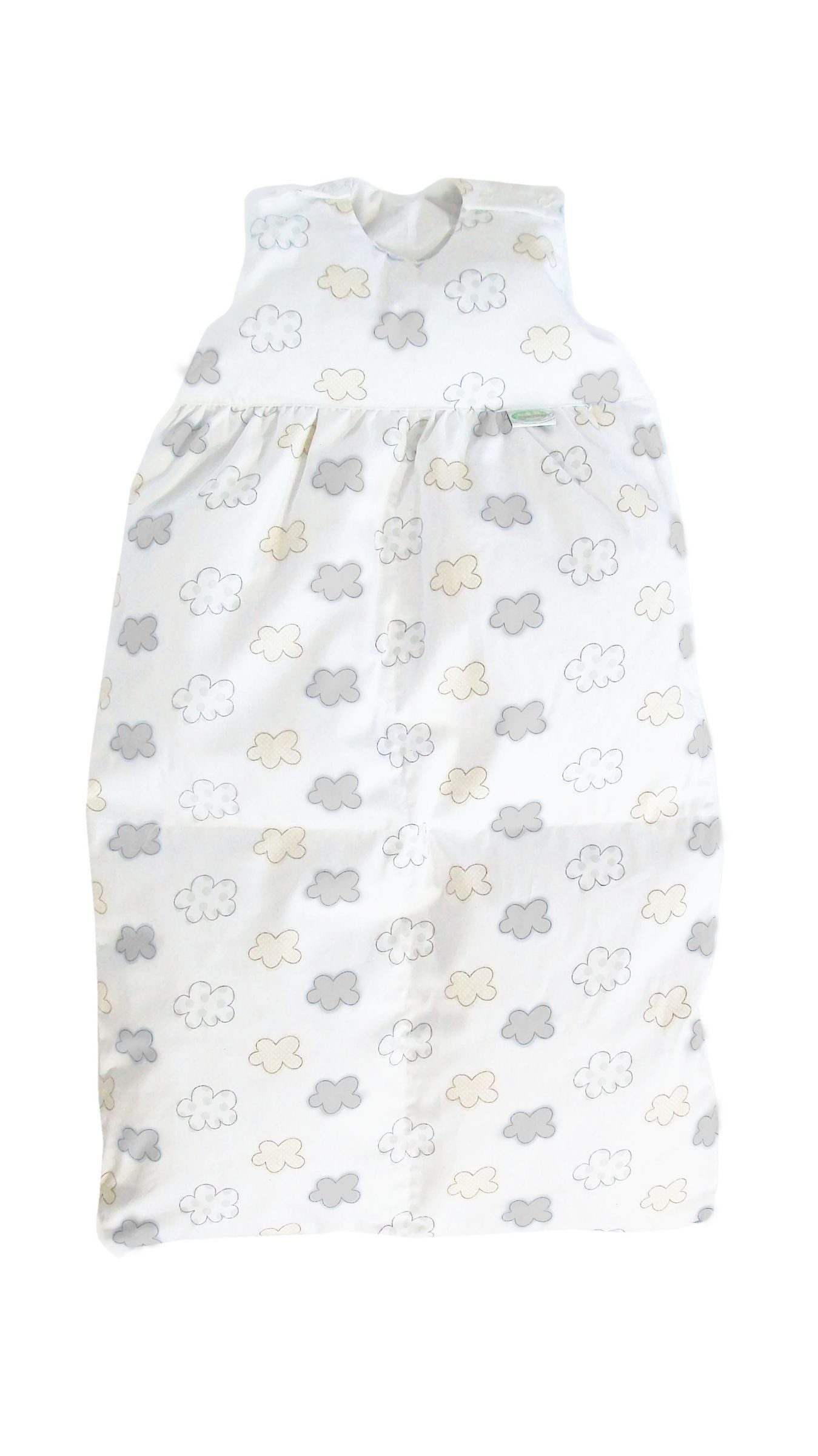 Odenwälder Babyschlafsack Baby Daunenschlafsack Exclusiv, Winterschlafsack Außensack 3,5 TOG ärmellos atmungsaktiv aus 100%