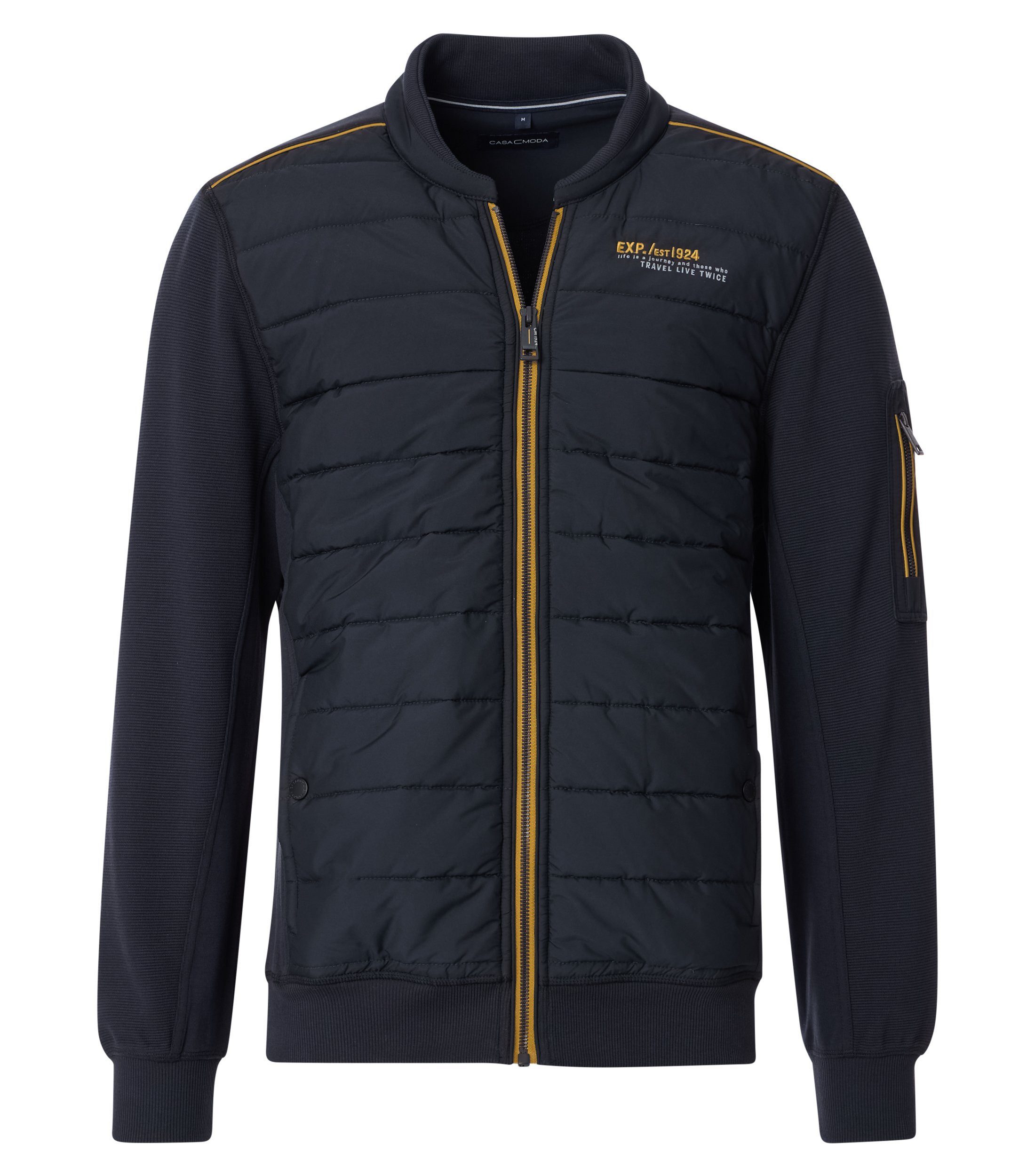 CASAMODA Sweatjacke "CASAMODA Sweatjacke uni" günstig online kaufen