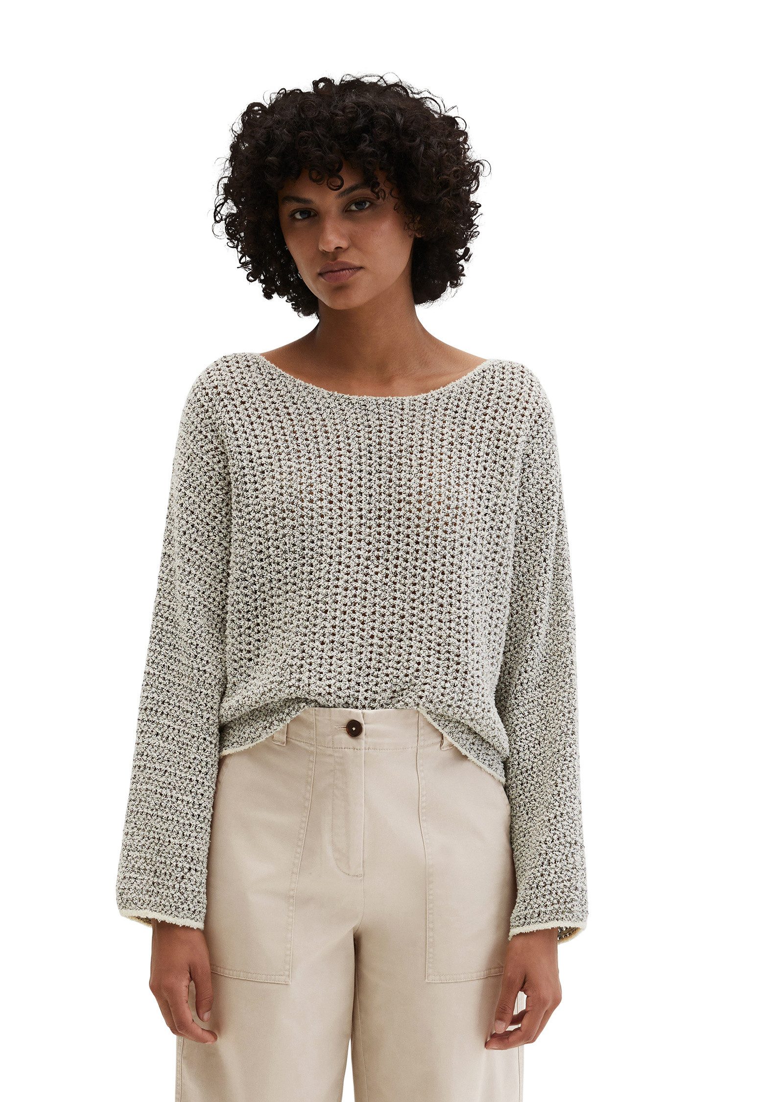 Marc O'Polo Strickpullover aus Bio-Baumwolle-Mix