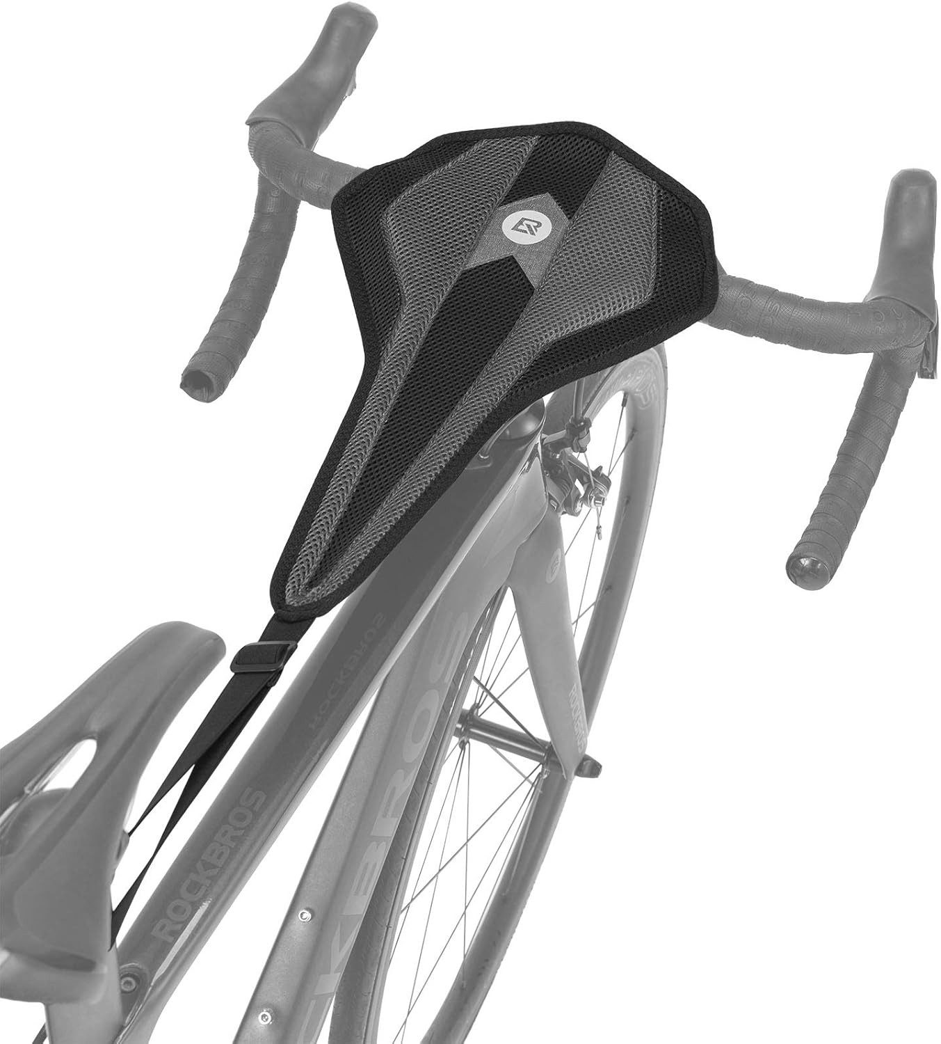 ROCKBROS Fahrradtasche Schweißfänger für Fahrrad Rollentrainer, saugfähig schnell trocknend