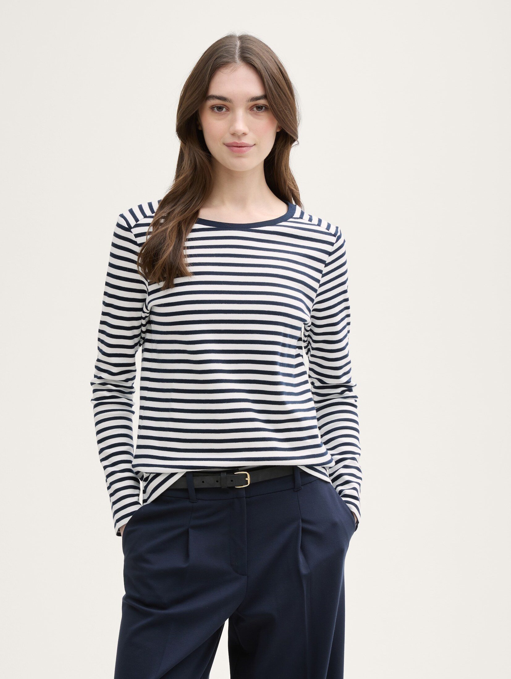 TOM TAILOR Denim Langarmshirt Langarmshirt mit günstig online kaufen