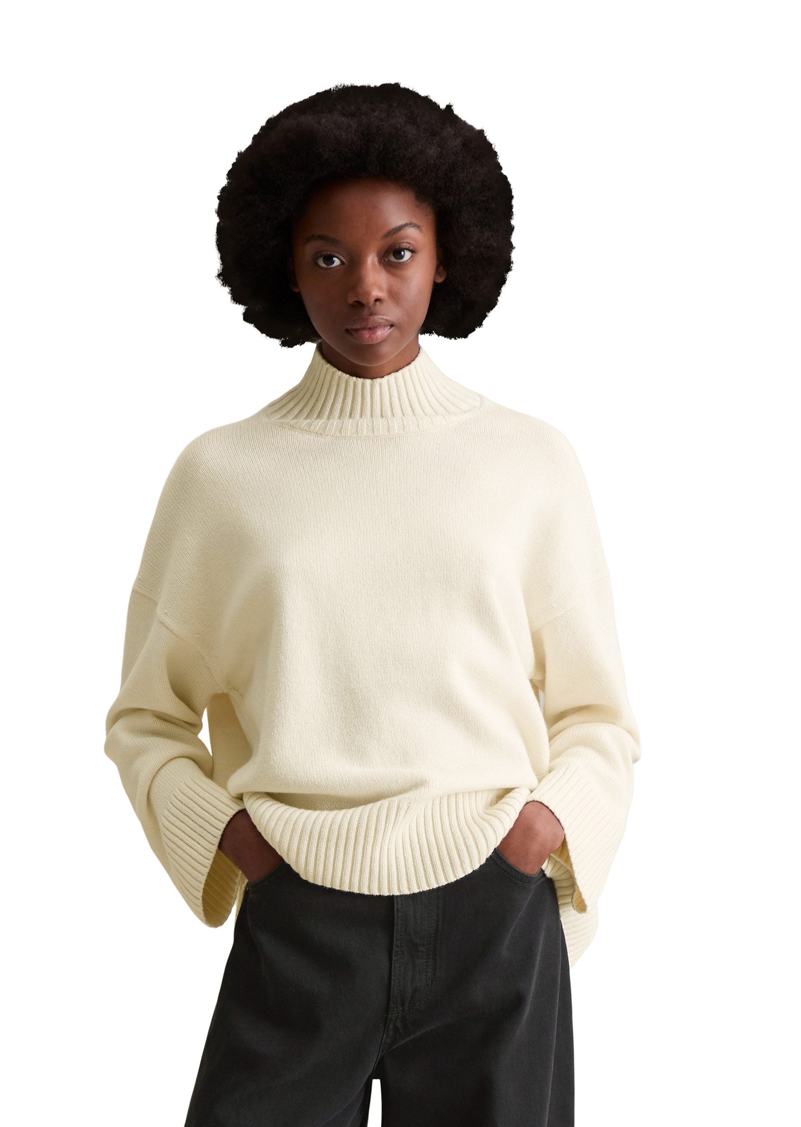 Marc O'Polo DENIM Stehkragenpullover günstig online kaufen