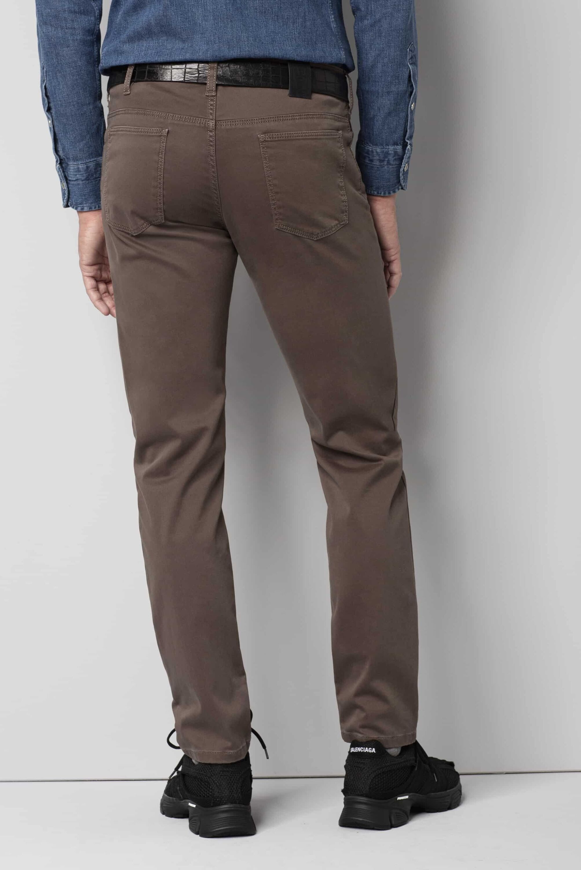 MEYER Chinos M5 Slim mit Stretch-Dehnbund günstig online kaufen