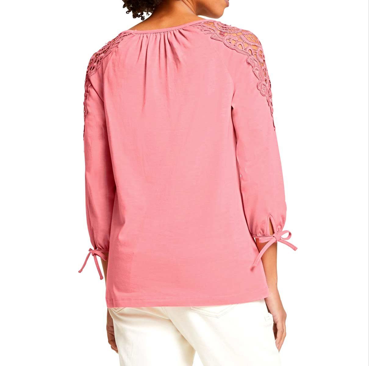 Damen heine hummer LINEA Designer-Spitzenshirt, TESINI Print-Shirt