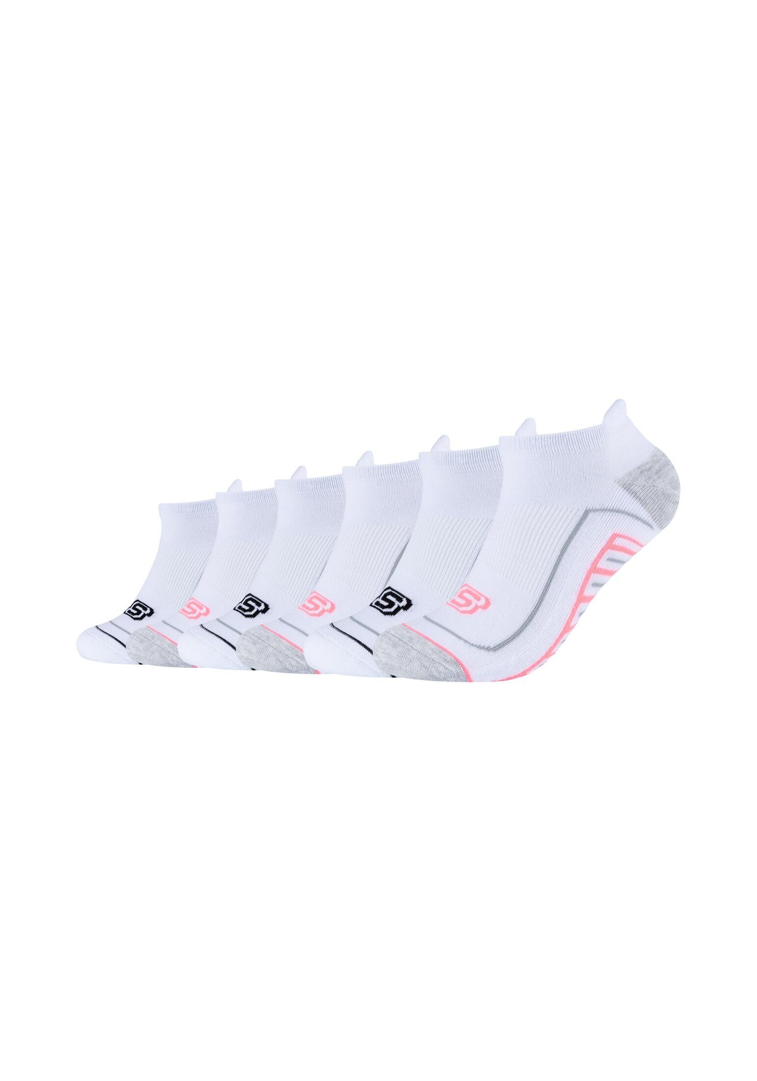 Skechers Sneakersocken Sneakersocken 6er Pack, Hoher Baumwollanteil sorgt  für ein angenehmes Fußklima