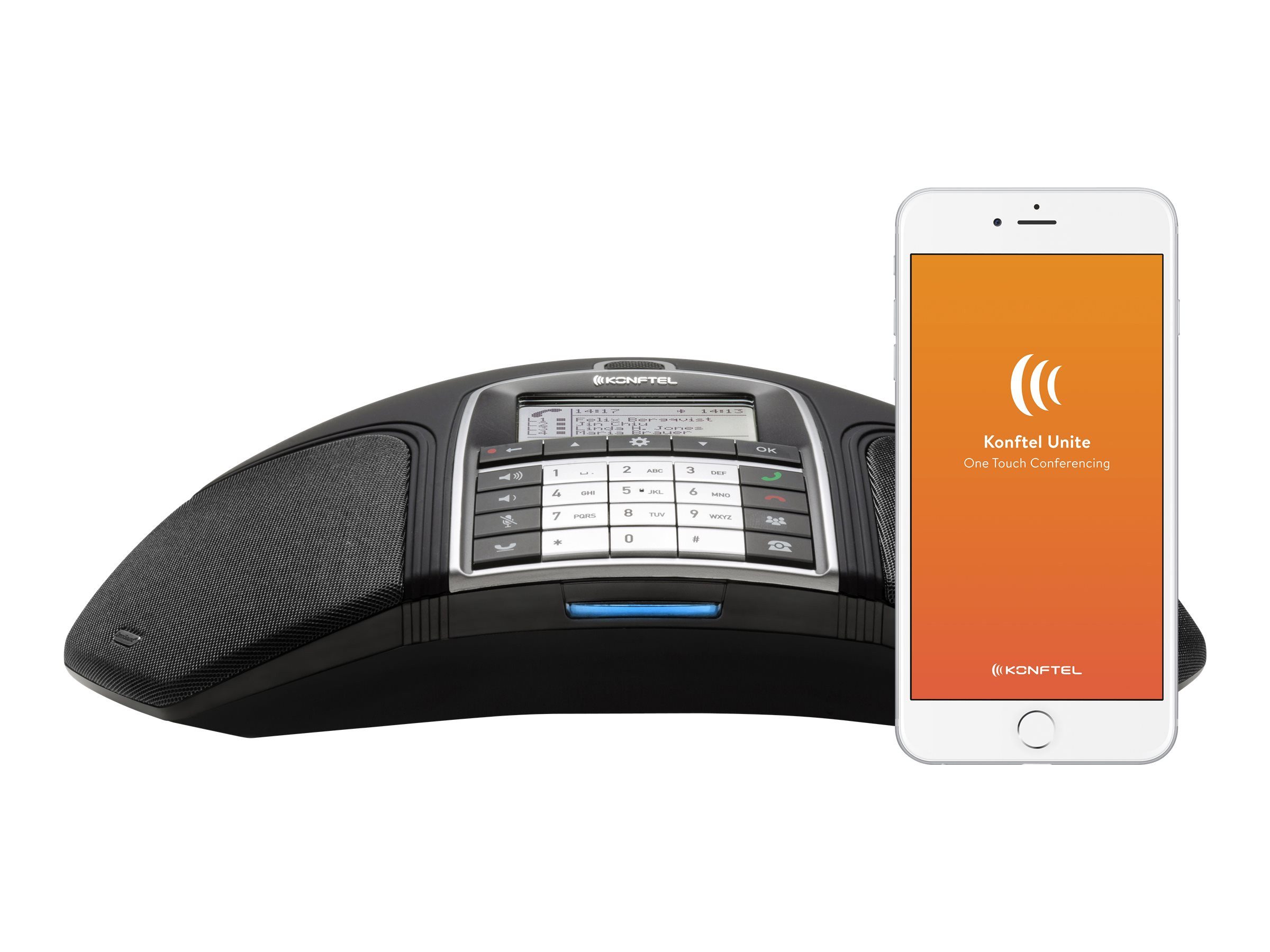 Konftel KONFTEL 300IPx PoE Konferenztelefon inkl. Netzteil - steuerbar mit ... Konferenztelefon