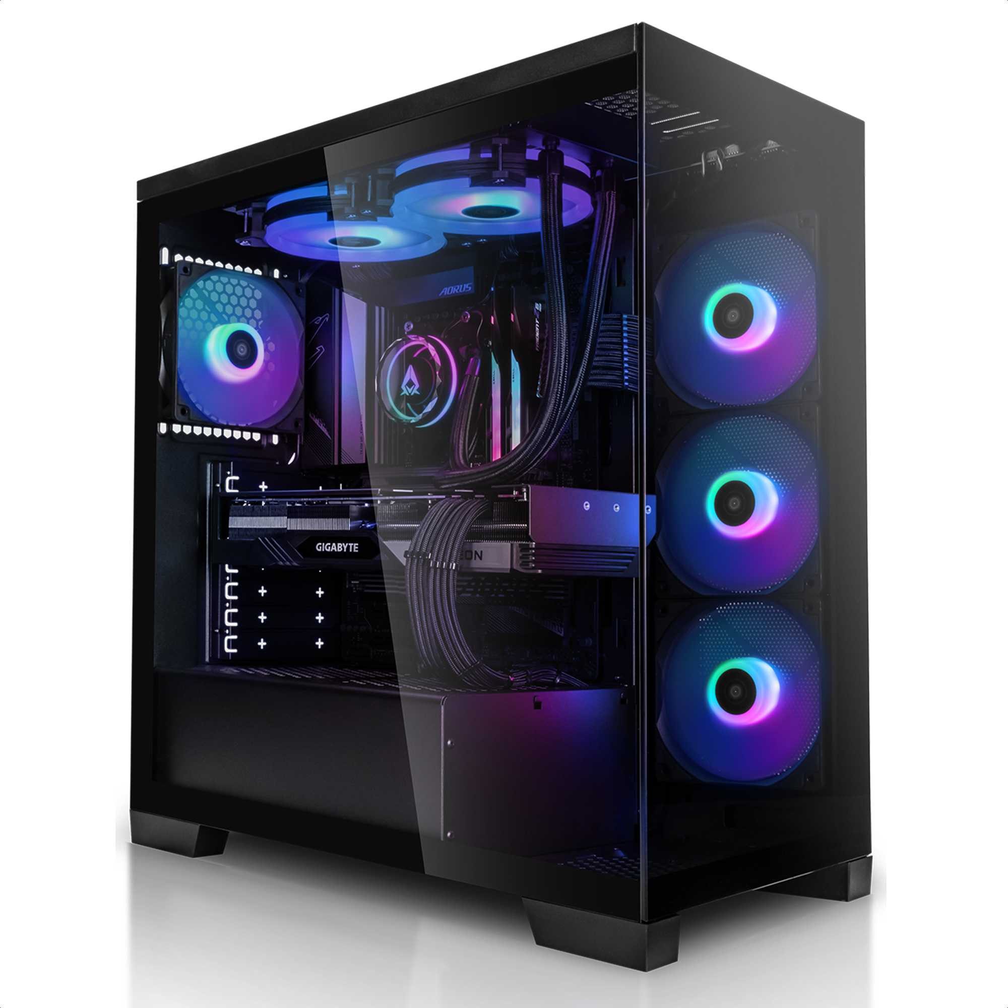 Megaport Intel Core i9-12900KF • GeForce RTX5070 12GB •32GB DDR4 • 1000GB M.2 Gaming-PC (Intel Core i9 12900KF, Nvidia RTX 5070, 32 GB RAM, 1000 GB SSD, Wasserkühlung, Windows 11, WLAN)