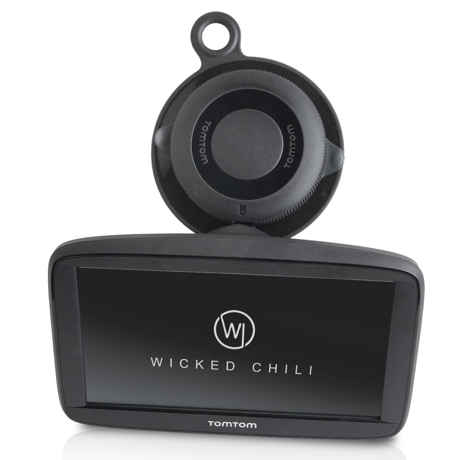 Wicked Chili Navigationsgeräte-Halterung 2x Armaturenbrett Klebeplatte für TomTom & Garmin Navi, (1er Set, 2-tlg., 2 Set- 75mm 3M Klebe-Befestigungsplatte fürs  – Bild 5 von 5