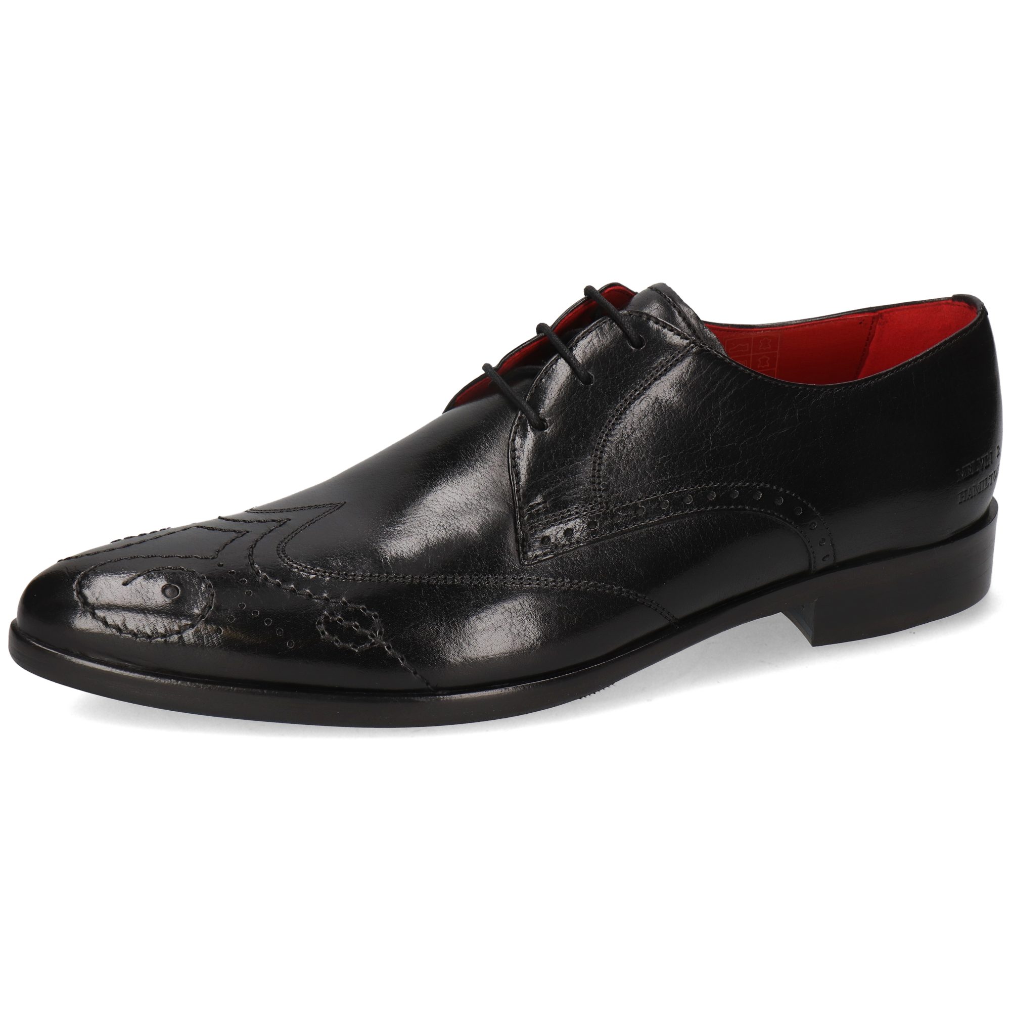 Toni 52 Leder-Derby Schuhe für Herren Schnürschuh