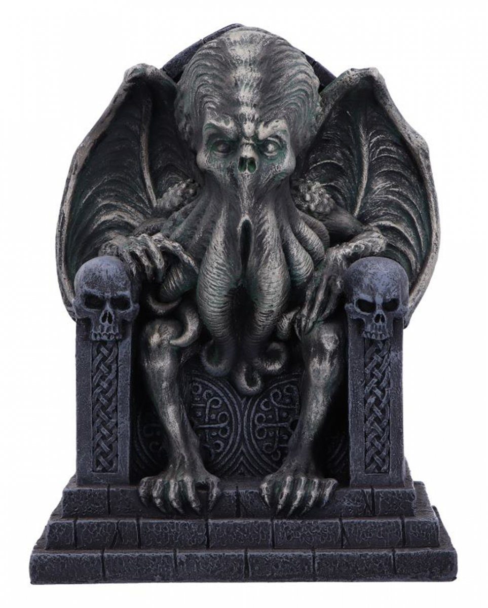 18cm Cthulhu's Dekofigur Thron Statue Horror-Shop