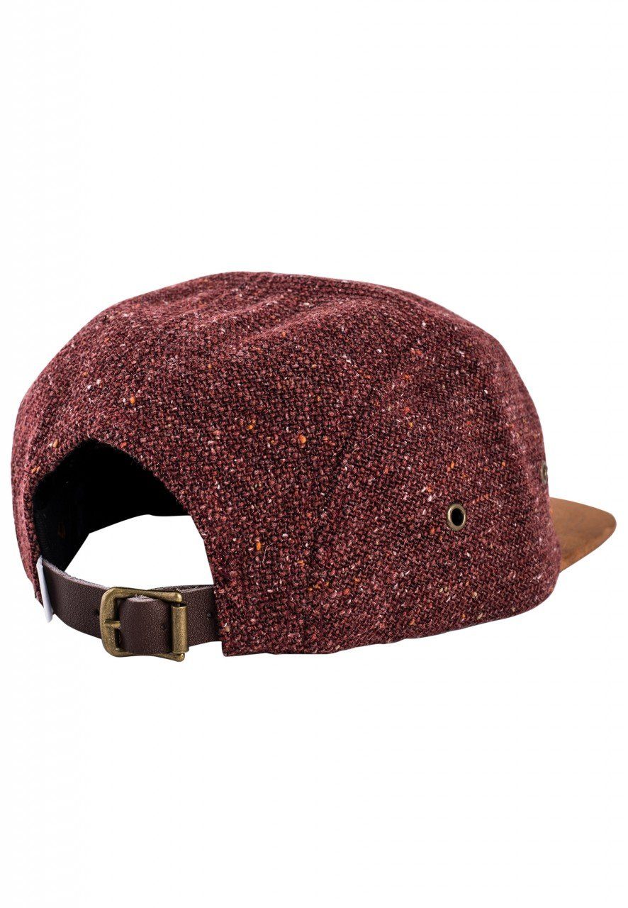 Blackskies Snapback Cap Obsidius 5-Panel Cap - Maroon-Braun