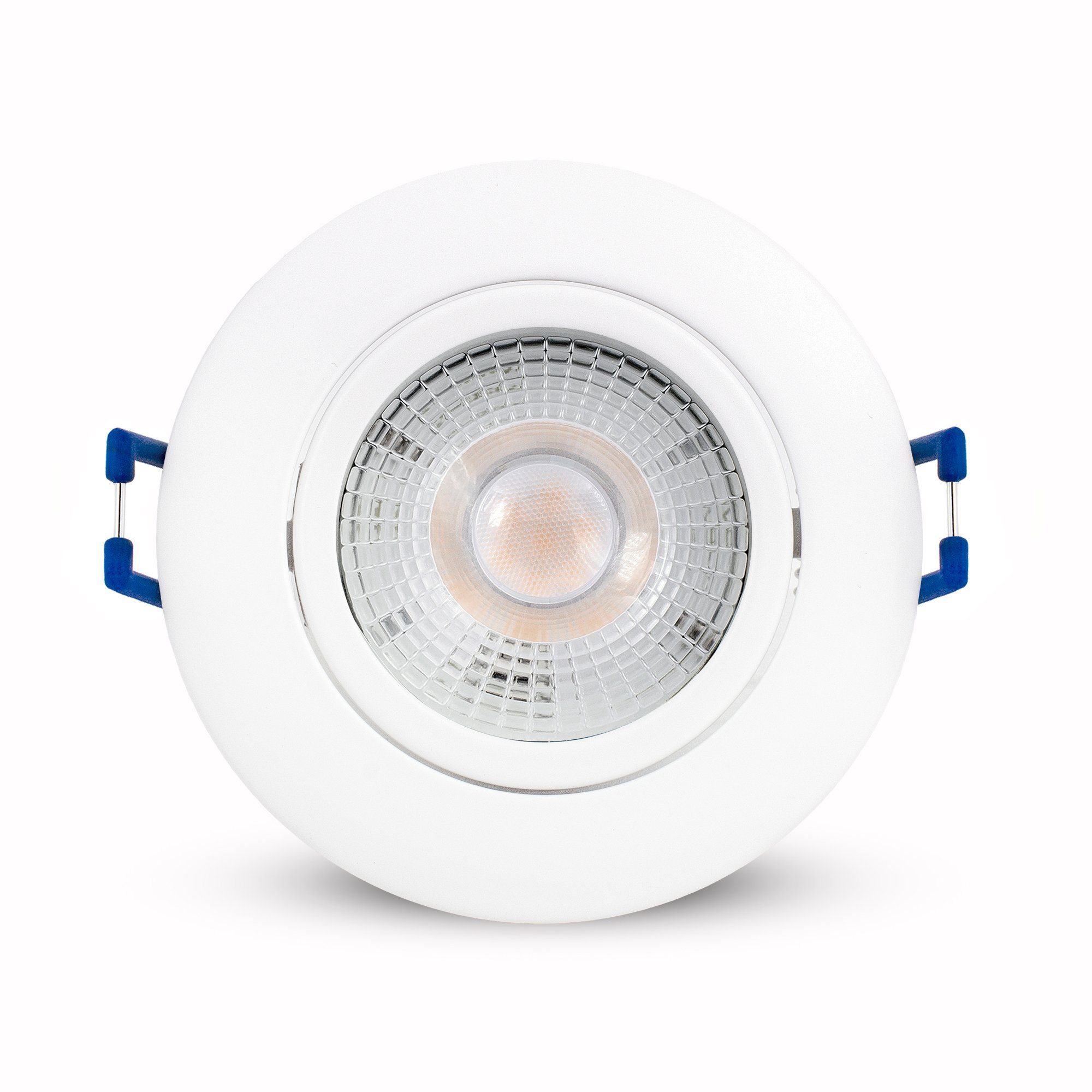 linovum LED Einbaustrahler 10er Set LED Einbauleuchte ATESA flach weiss sch günstig online kaufen