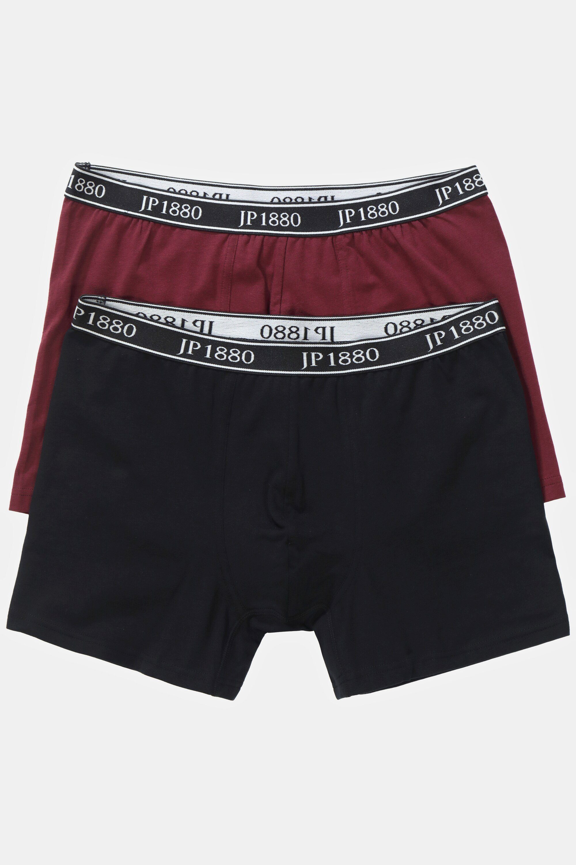 JP1880 Slip Pants Unterhose 2er-Pack FLEXNAMIC® Jersey (2-St) weinrot