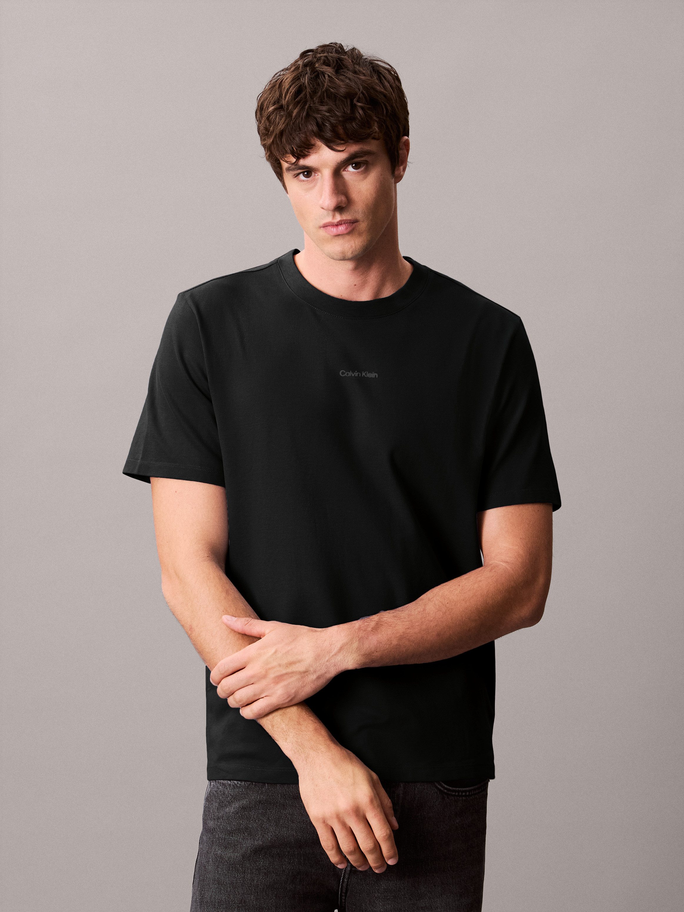 Calvin Klein T-Shirt SS STRETCH PIQUE günstig online kaufen