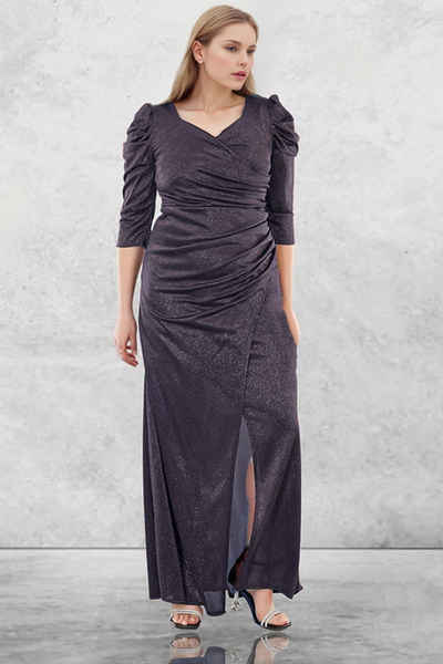 Modabout Abendkleid Langes Maxikleid Hochzeitskleid Für Damen - NYELB0553D9803MOR (1-tlg)