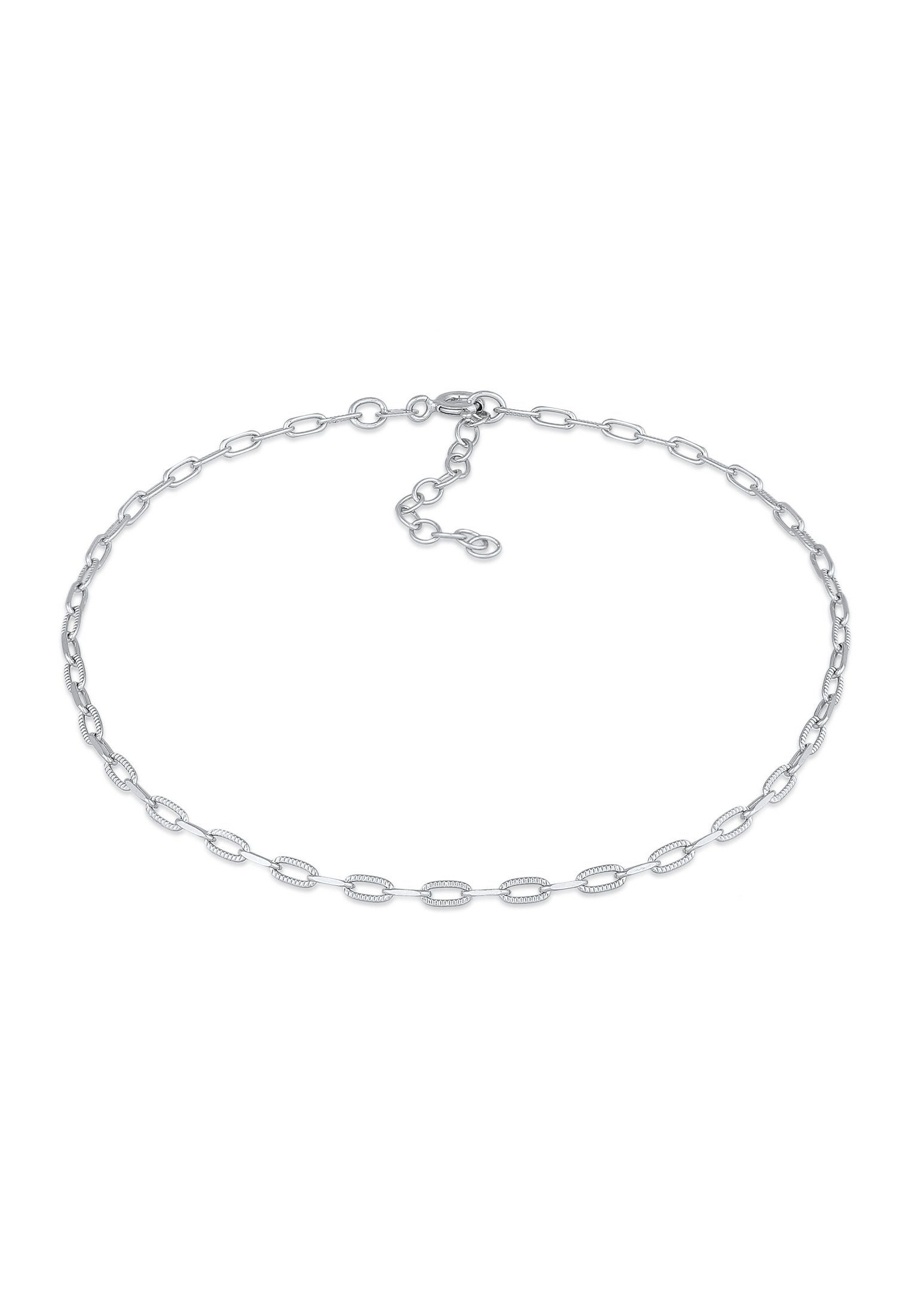 Fußkette Basic Gliederkette 925 Silber