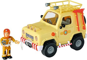SIMBA Spielzeug-Auto Feuerwehrmann Sam, 4x4 Geländewagen, mit Lichteffekten