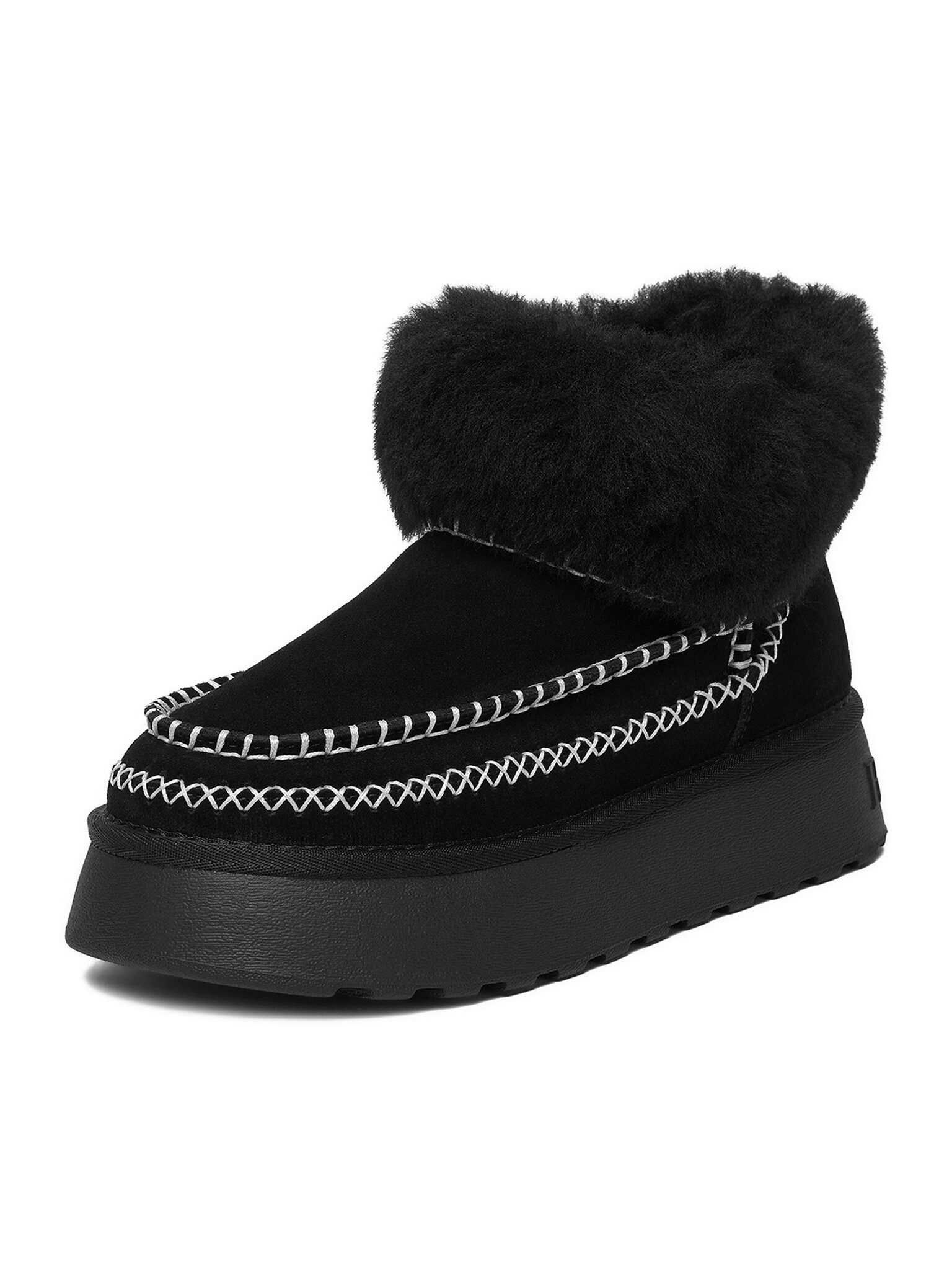 Badura Badura Damen-Schneestiefel Schwarz Badura-C-IZI-TS6294-01 Schwarz Winterstiefel