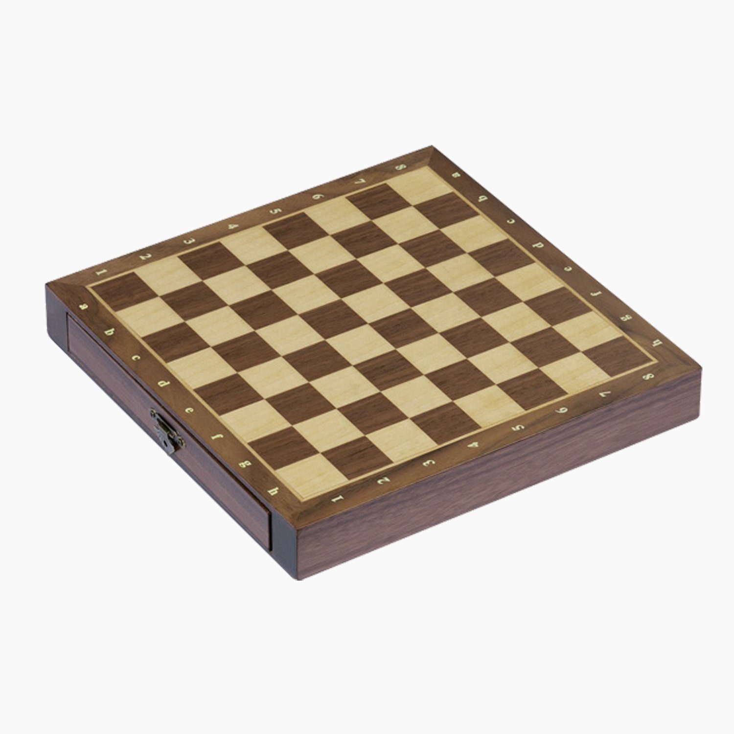 goki Spielesammlung Magnetisches Schachspiel mit Schubladen, strategiespiel,geselschaftsspiel, Figuren mit Filzfuß schonen das Spielbrett