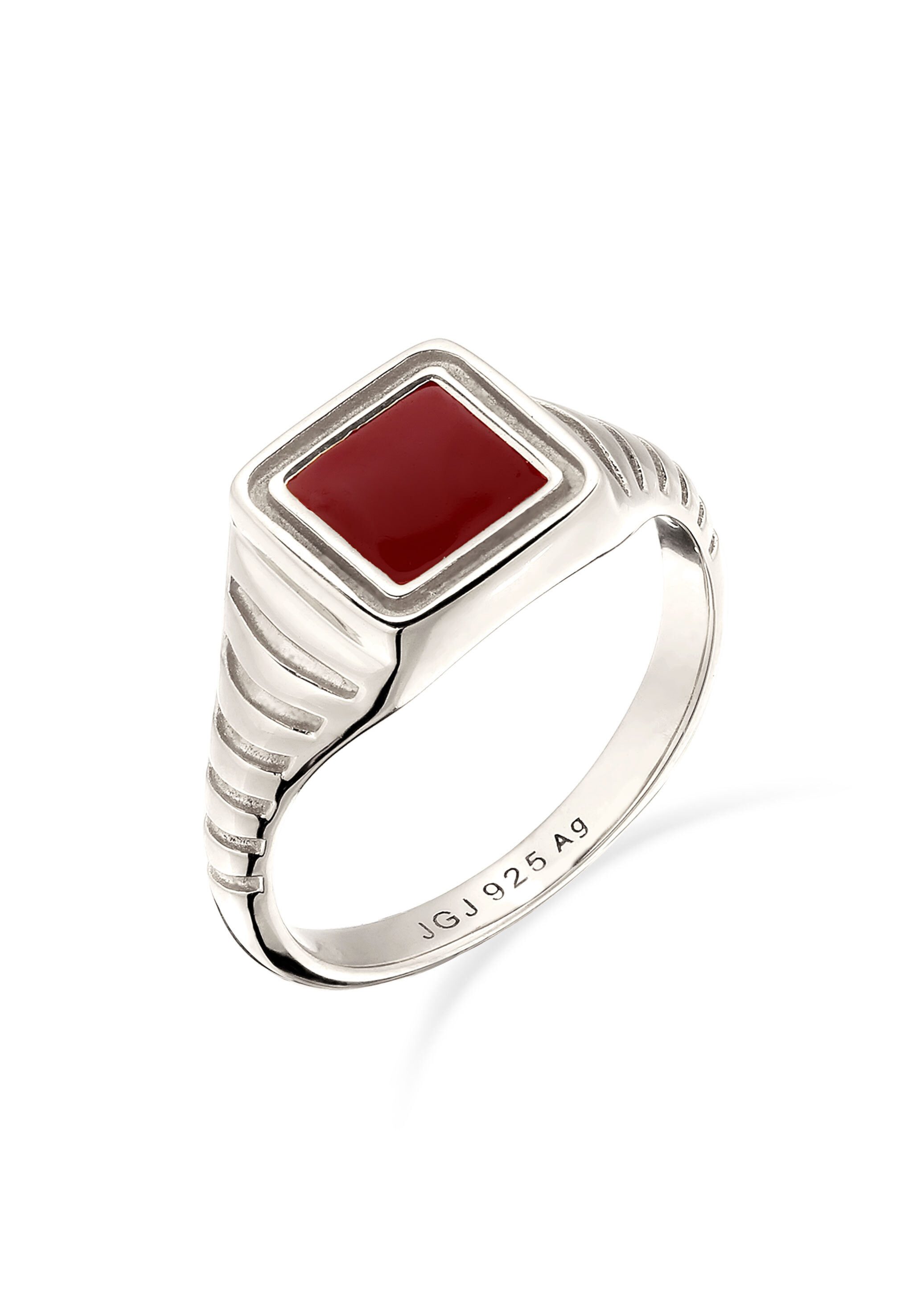 Elli Siegelring Ring Signet 925 Sterling Silber