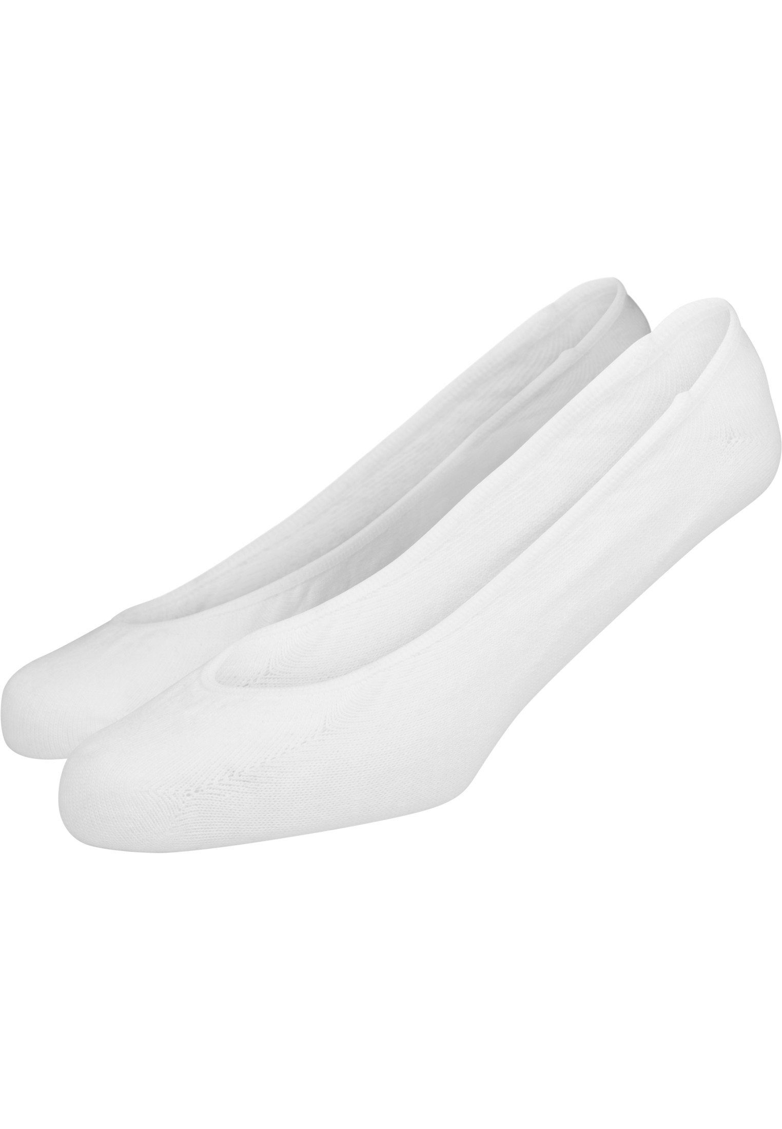 URBAN CLASSICS Freizeitsocken Accessoires Invisible Socks 5-Pack (1-Paar) white