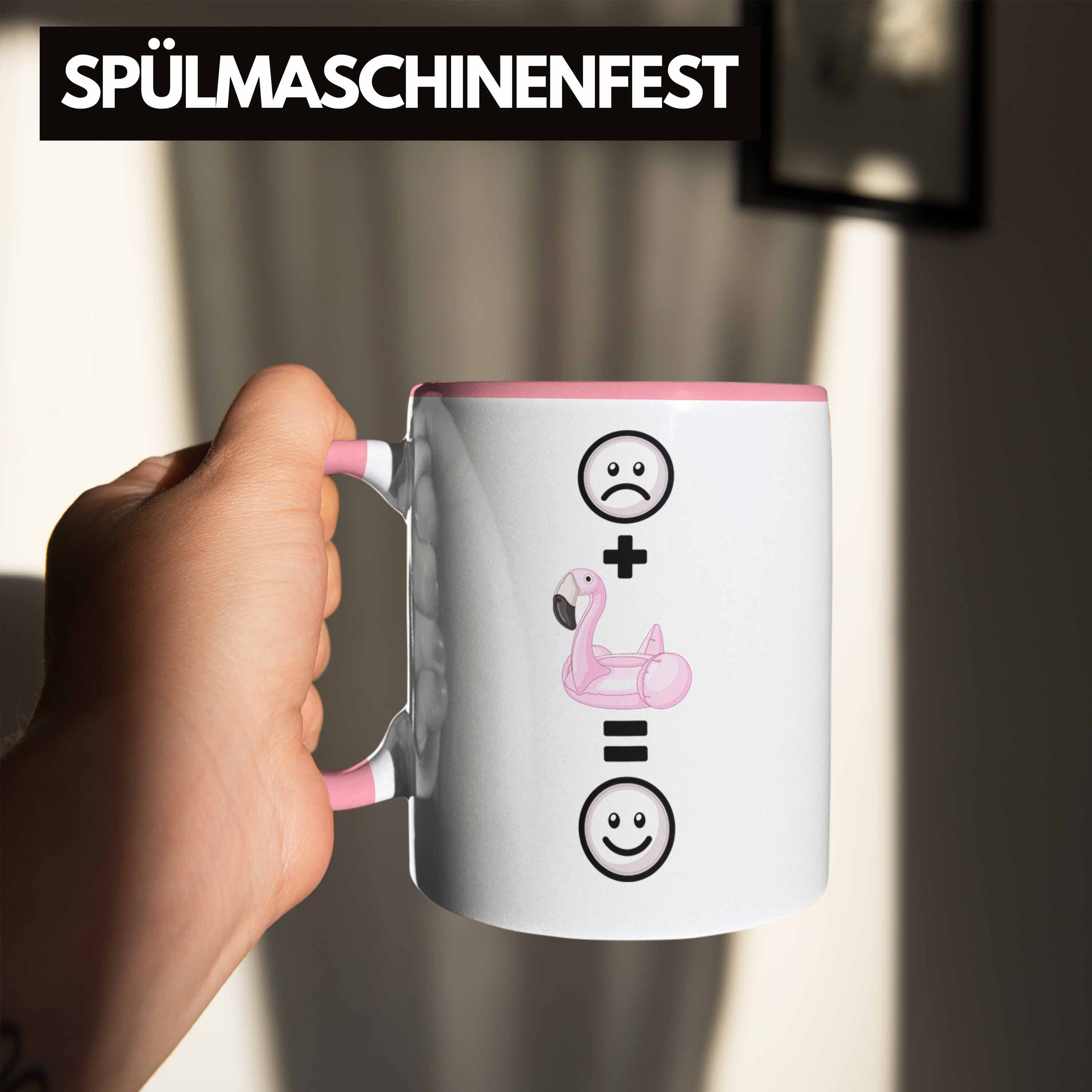 Pool Trendation Geschenk Fans für Lustige :(S Sommer Sommer Tasse Geschenkidee Tasse Rosa