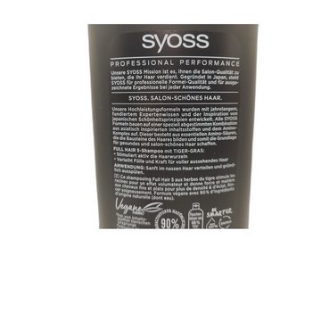 Syoss Haarshampoo Syoss Shampoo Full Hair 5 440ml Flasche